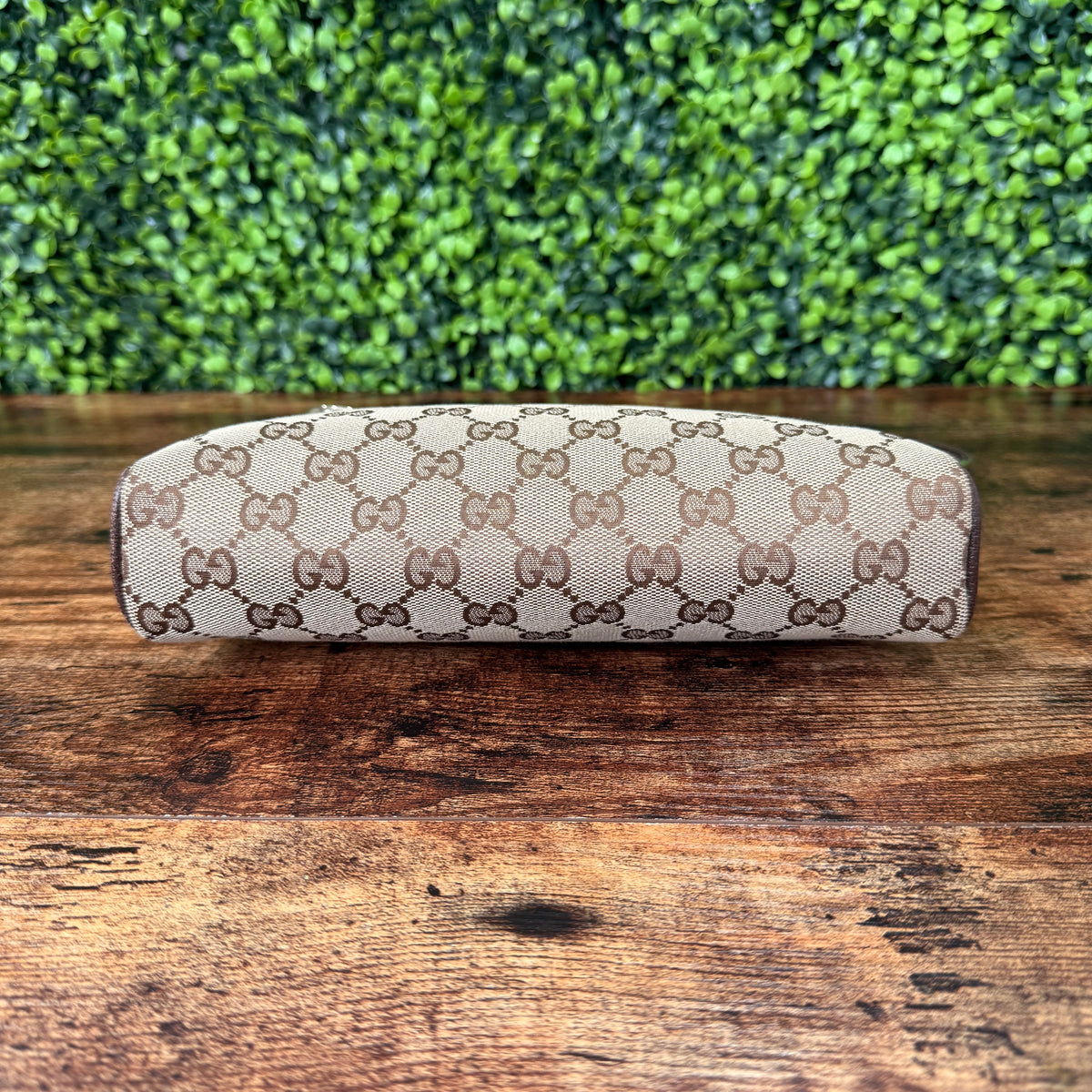 Gucci Canvas Pouch Brown