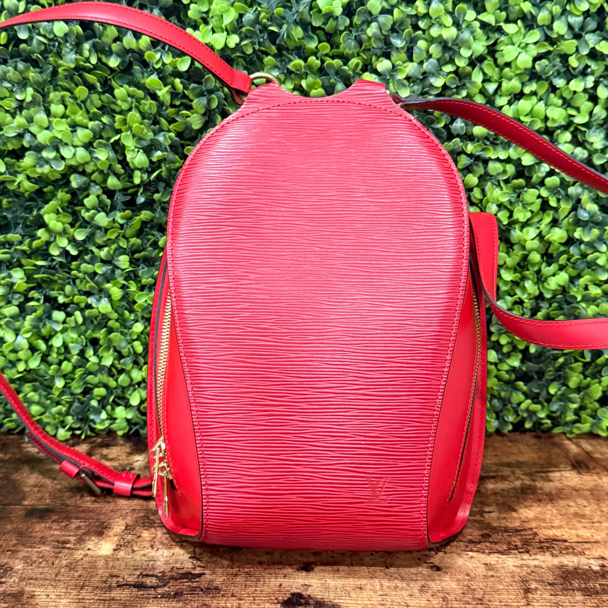 Louis Vuitton Mabillon Backpack Epi Red