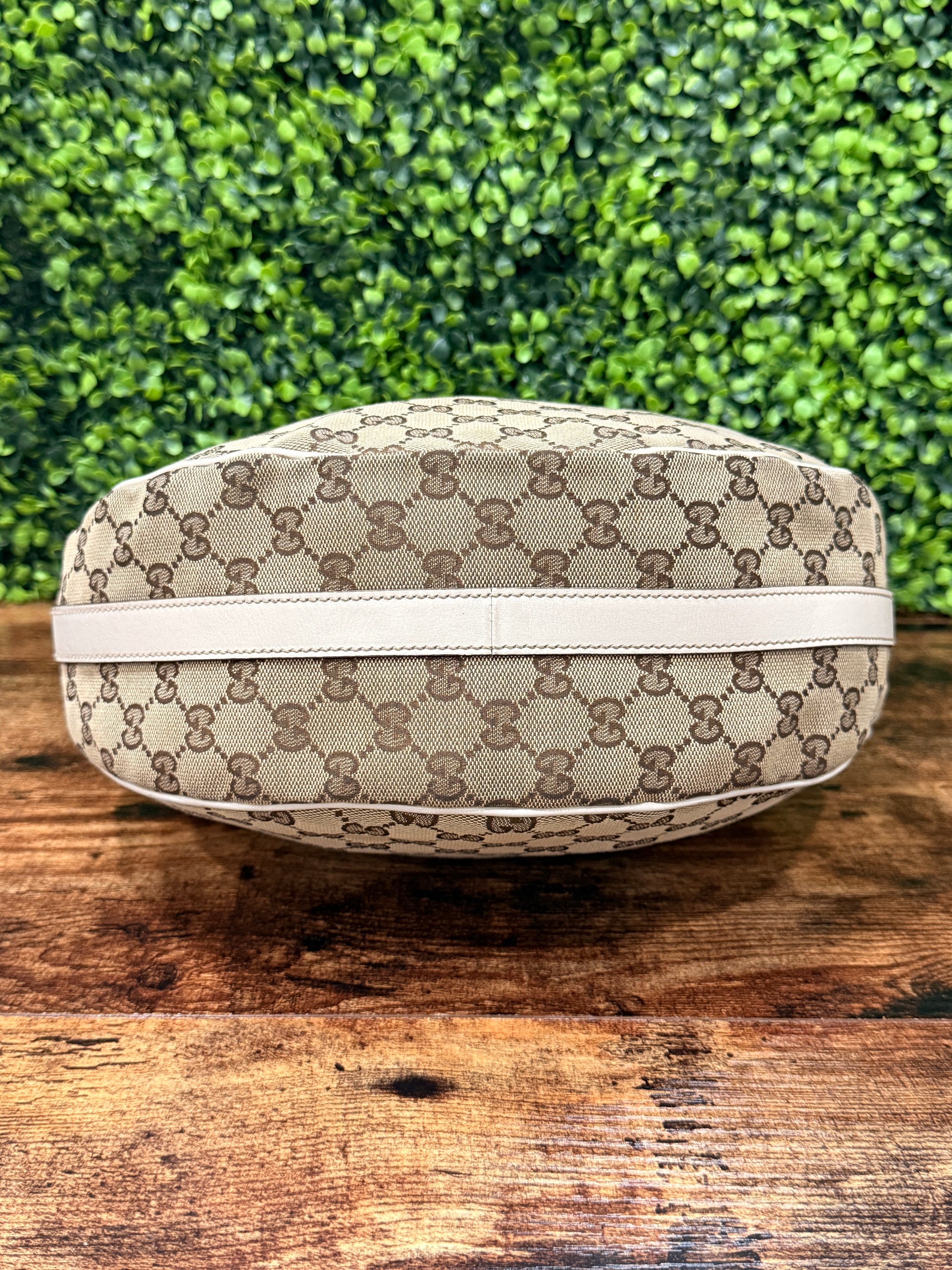 Gucci Twins GG Canvas Hobo Bag