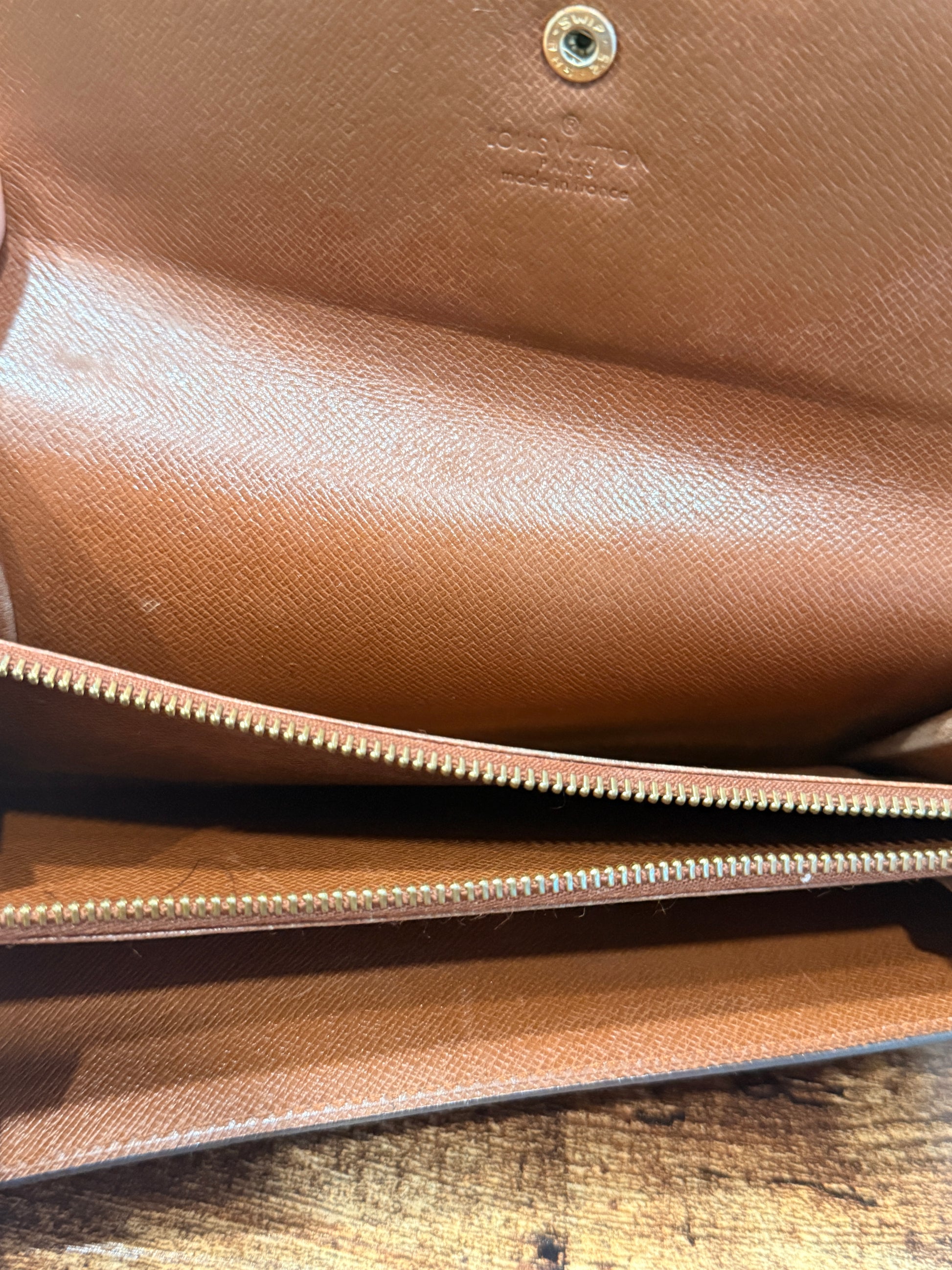Louis Vuitton Sarah Wallet Monogram