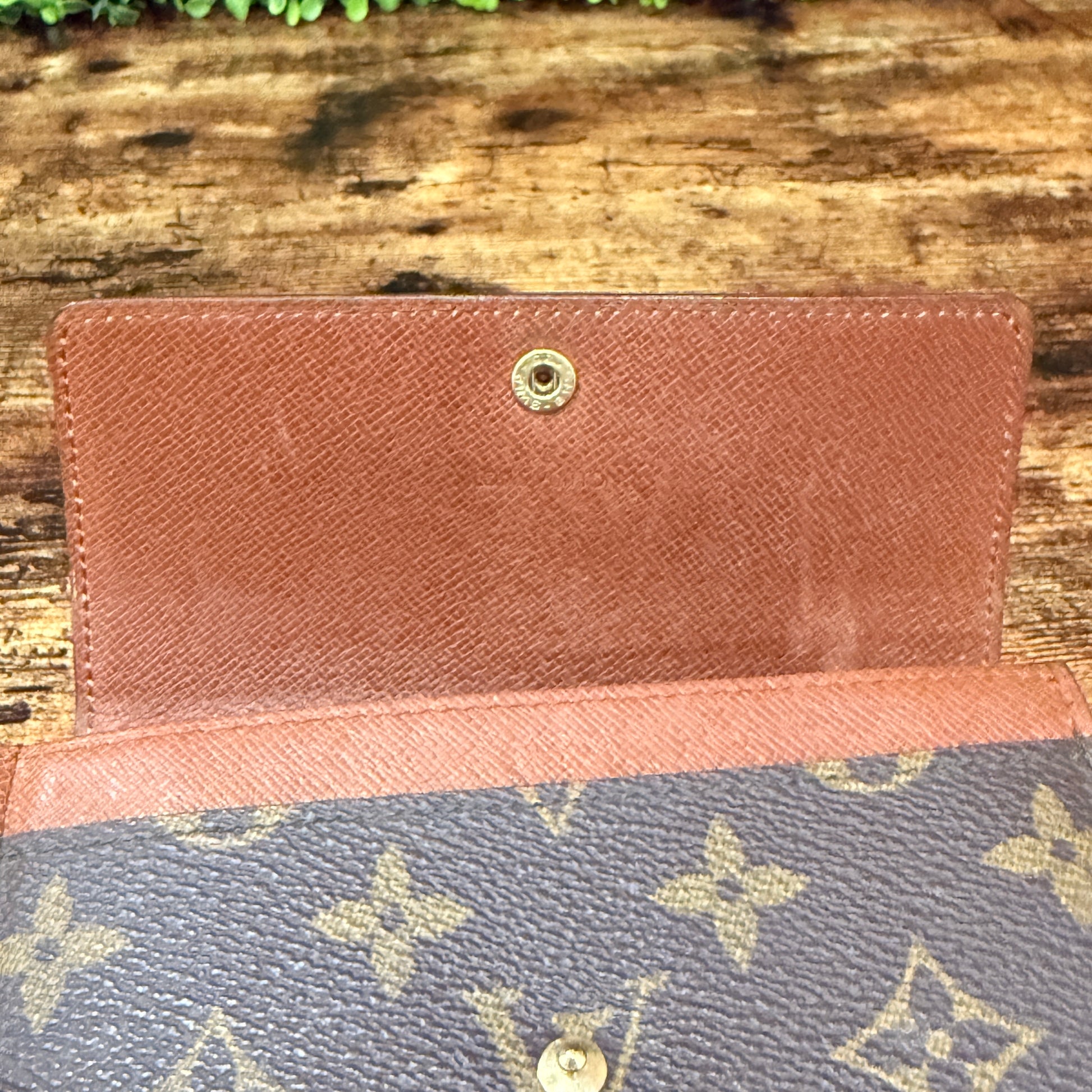 Louis Vuitton Porte Monnaie Wallet Monogram
