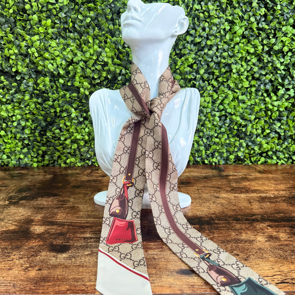 Gucci Twilly Silk Scarf