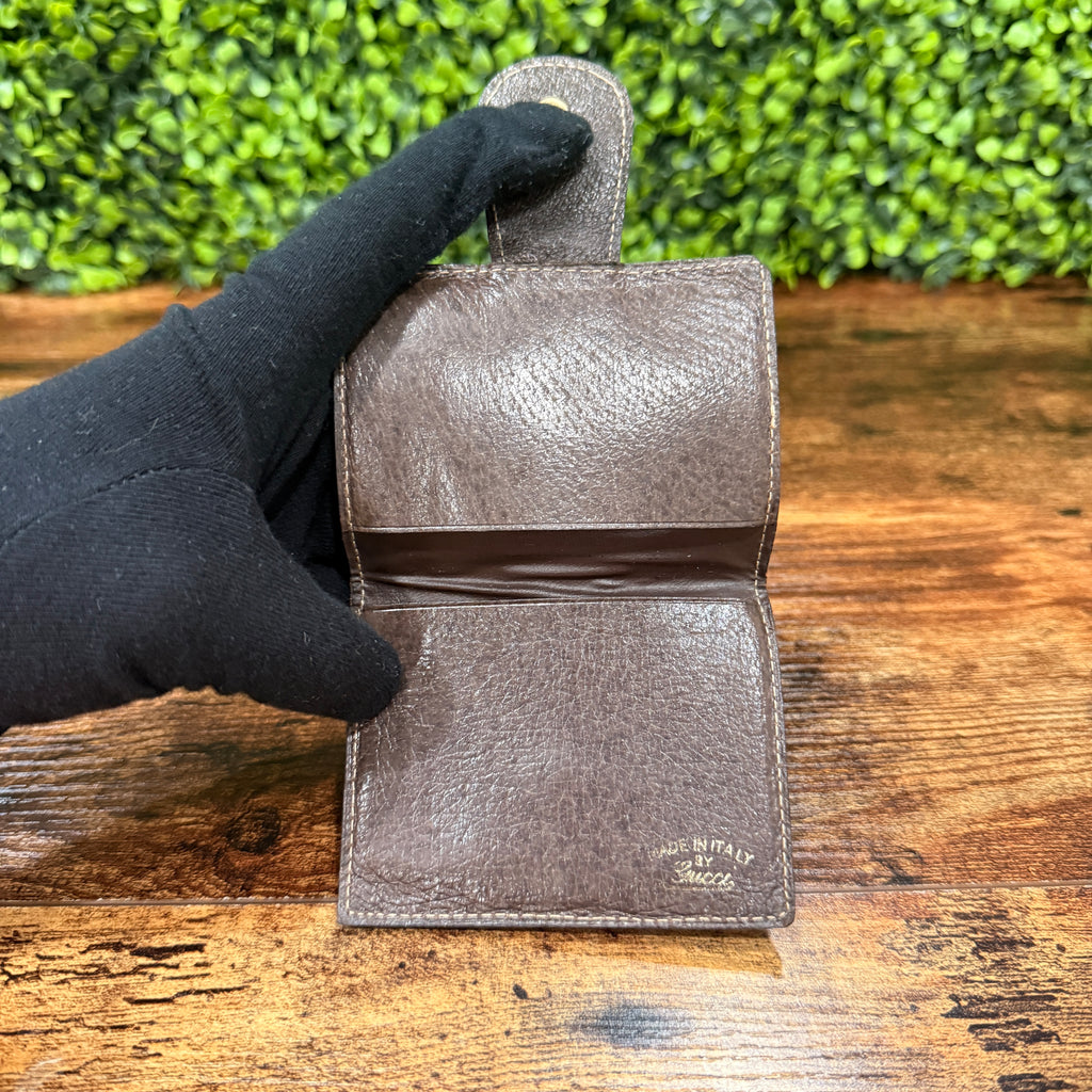 Gucci Vintage Compact Wallet
