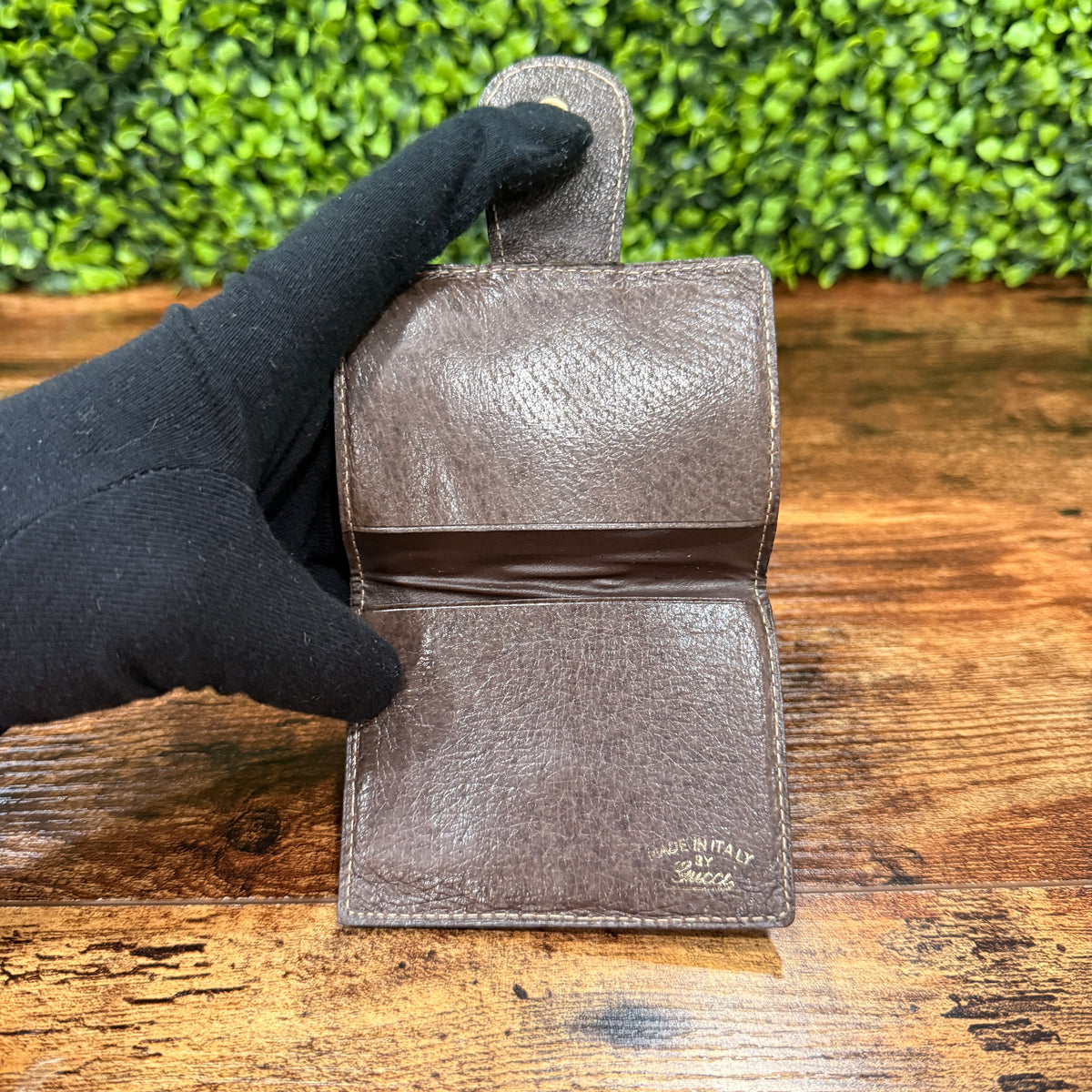Gucci Vintage Compact Wallet