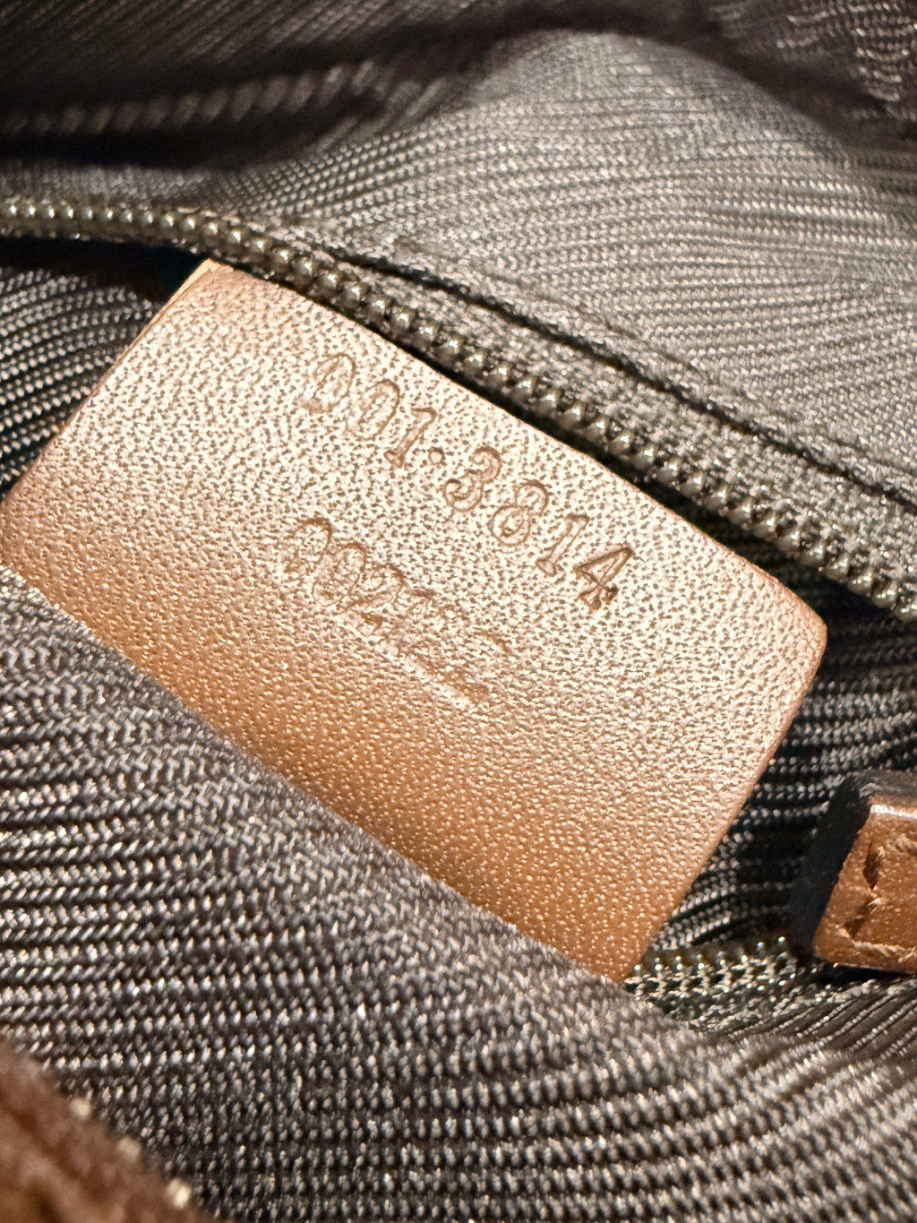Gucci Vintage GG Canvas Shoulder Bag
