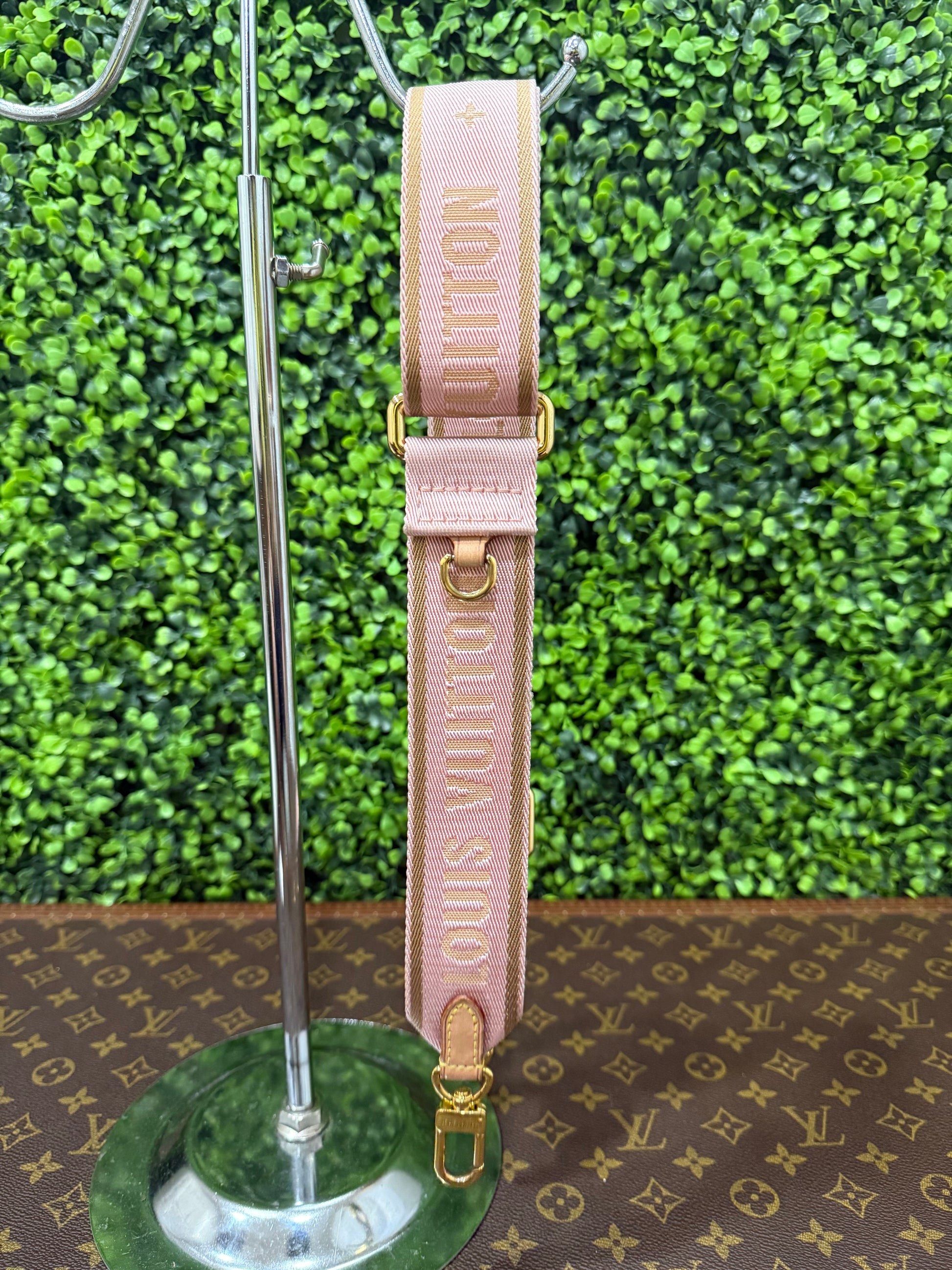 Louis Vuitton Pink Strap