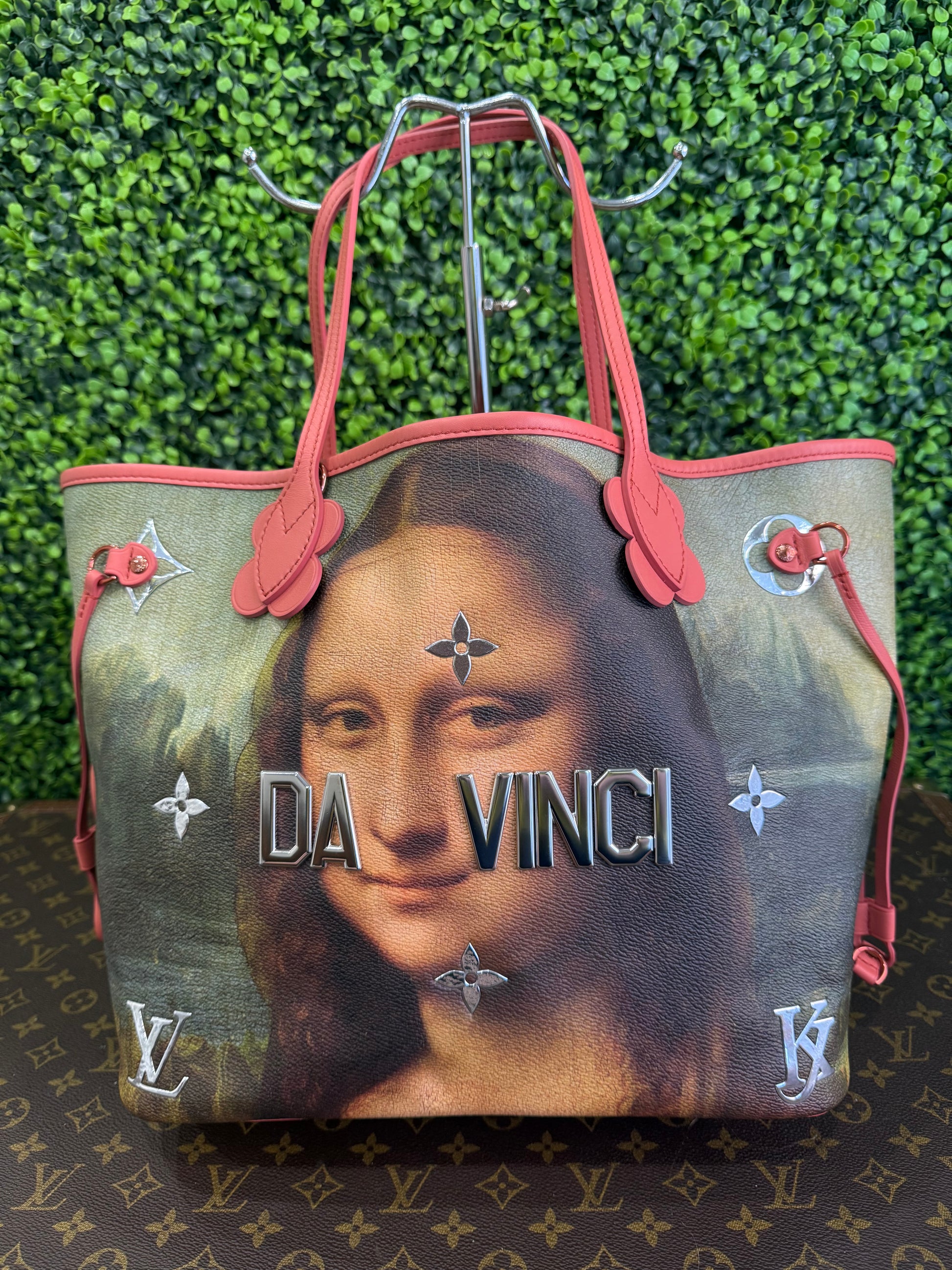 Louis Vuitton x Jeff Koons DaVinci Neverfull