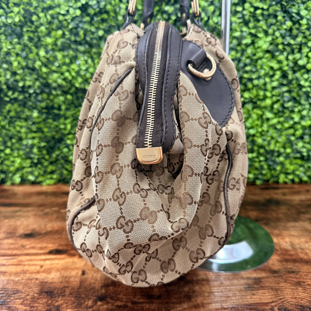 Gucci GG Canvas Sukey Brown
