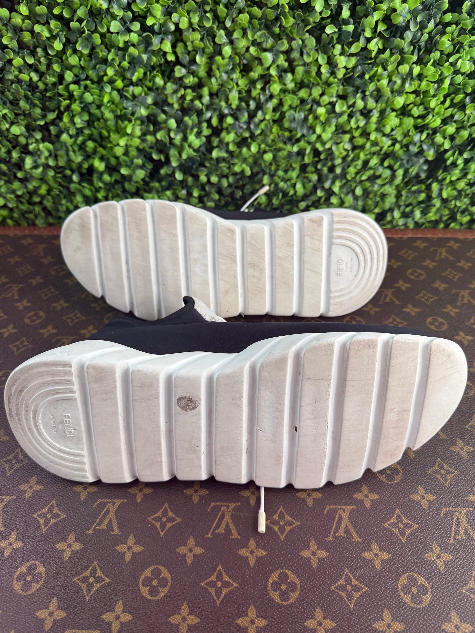 Fendi Neoprene Athletic Sneakers