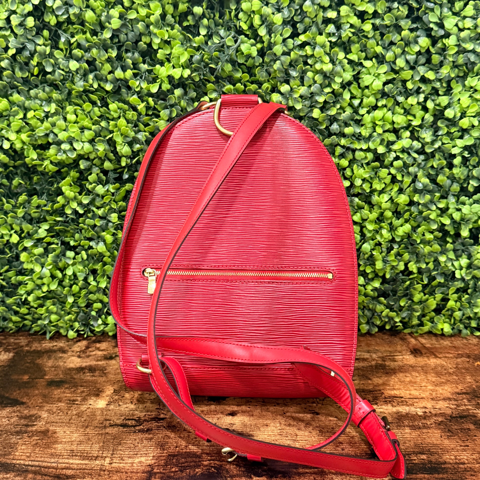 Louis Vuitton Mabillon Backpack Epi Red