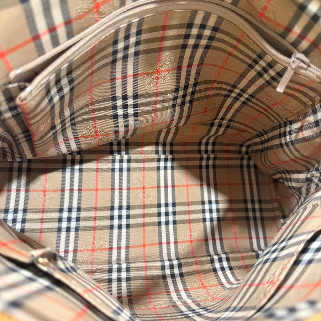 Burberry Tote Handbag Yellow
