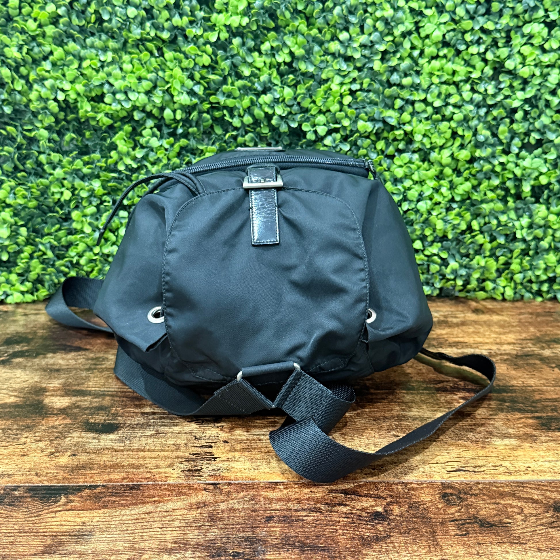Prada Nylon Cinch Backpack