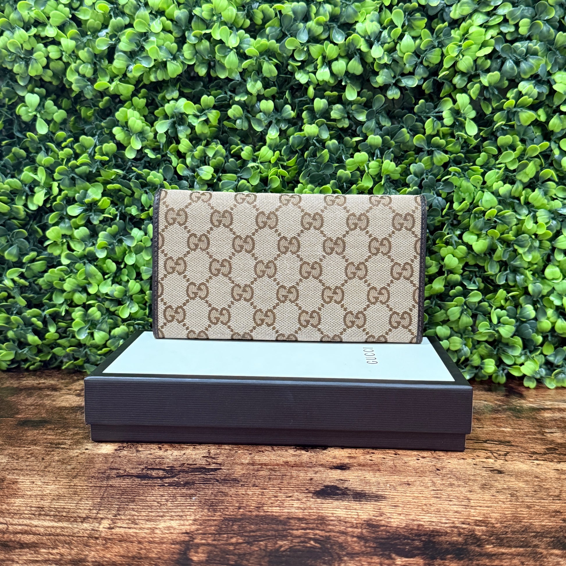 Gucci GG Canvas Bifold Wallet