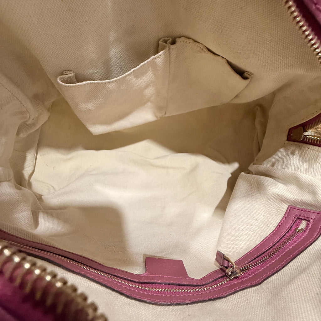 Gucci GG Canvas Heart Bit Pink