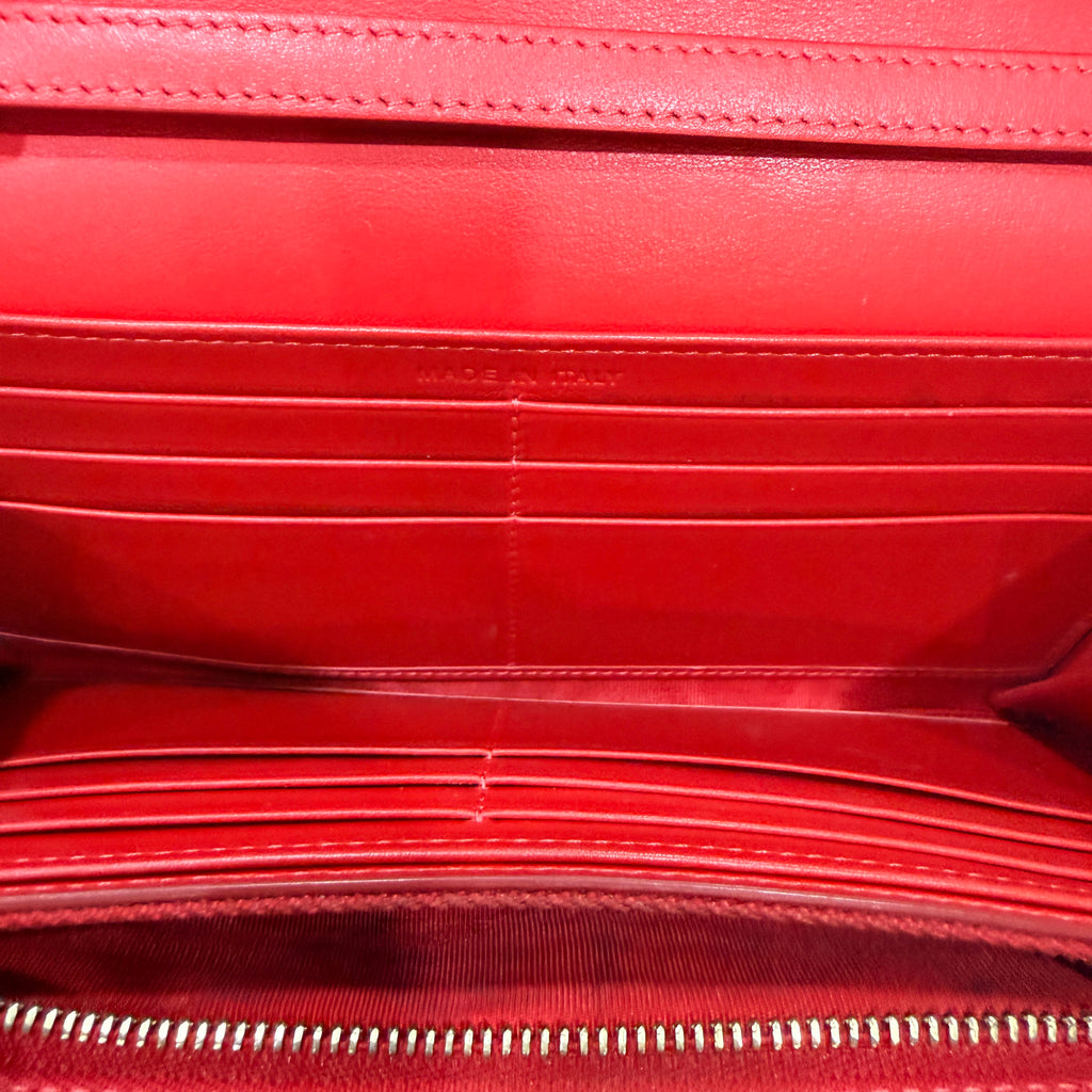 Louboutin Wristlet Wallet Red