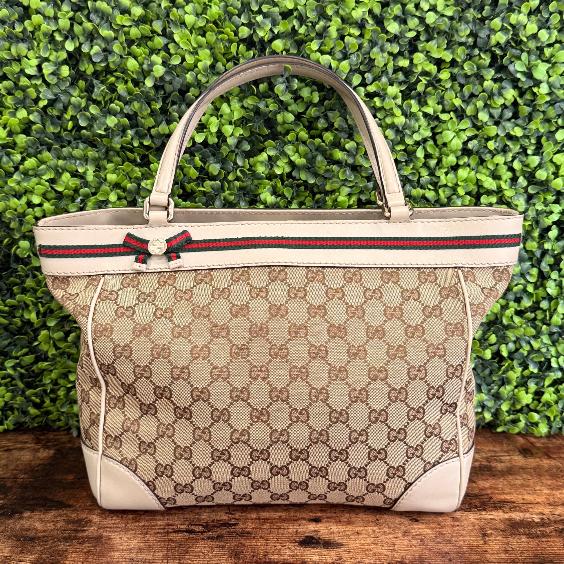 Gucci GG Canvas Mayfair Tote Bag
