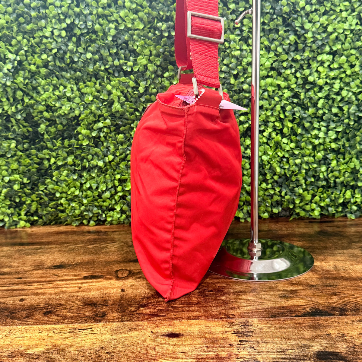 Prada Red Tessuto Nylon Bag