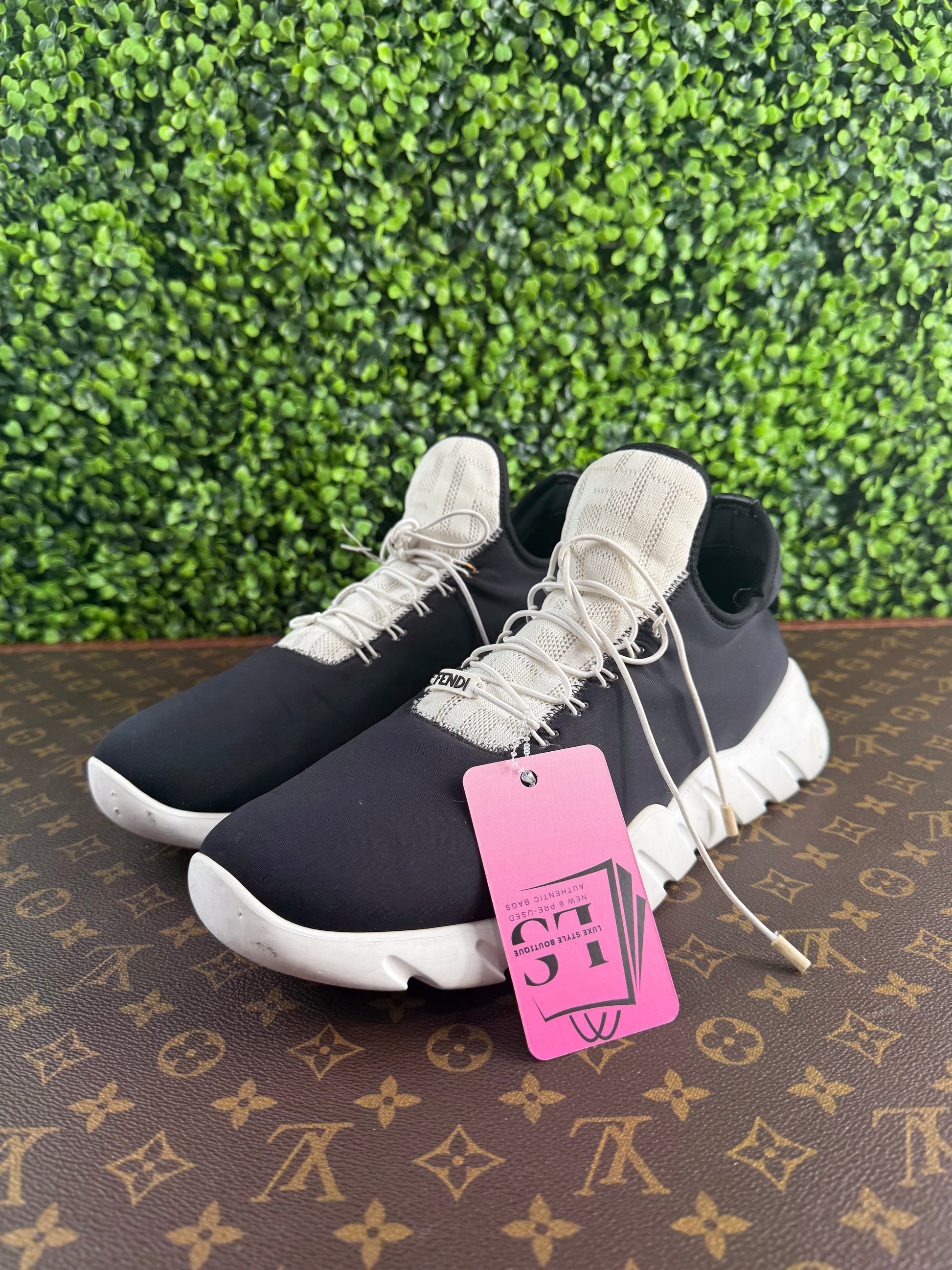 Fendi Neoprene Athletic Sneakers