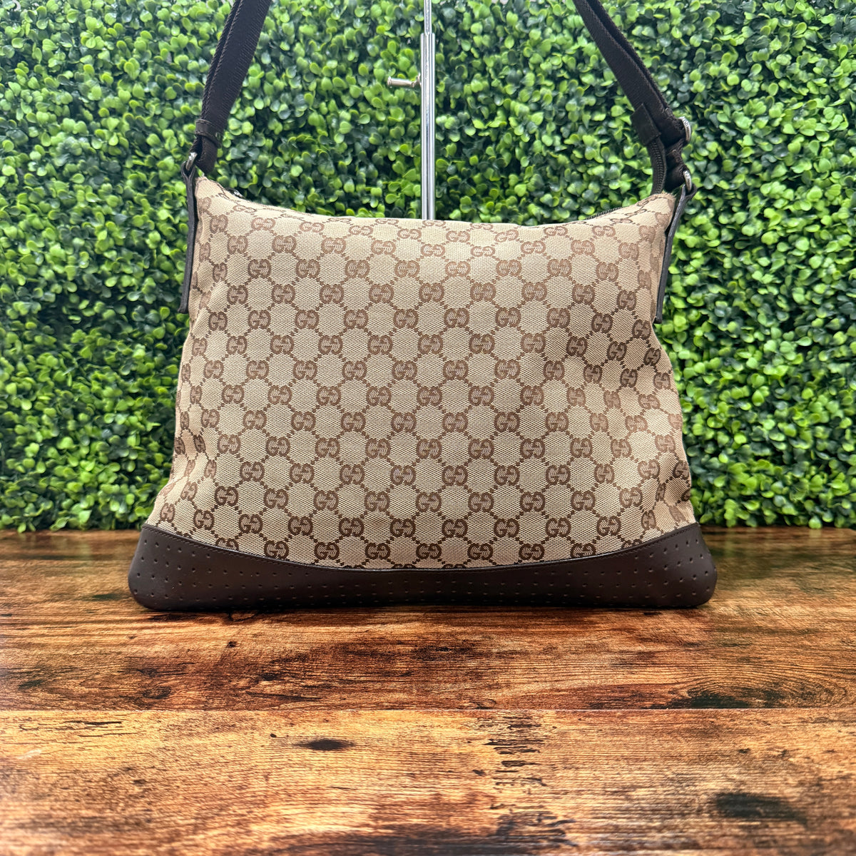 Gucci GG Canvas Messenger Bag