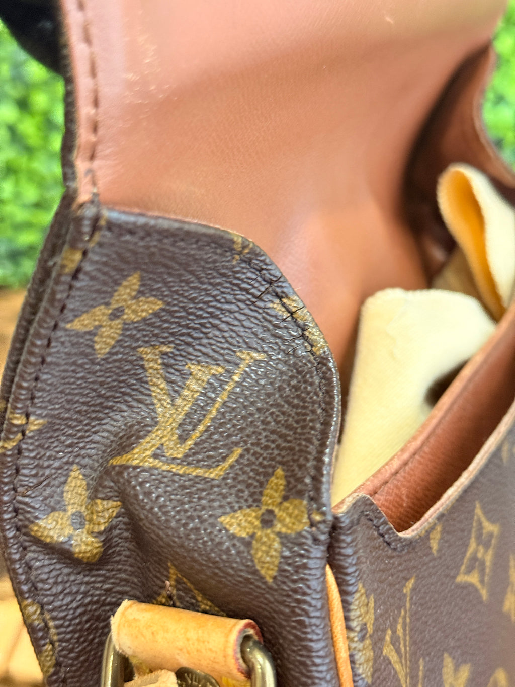 Louis Vuitton Monogram Cartouchiere MM