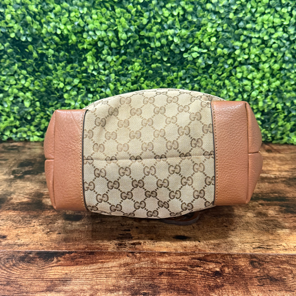 Gucci GG Canvas Charm Medium Tote