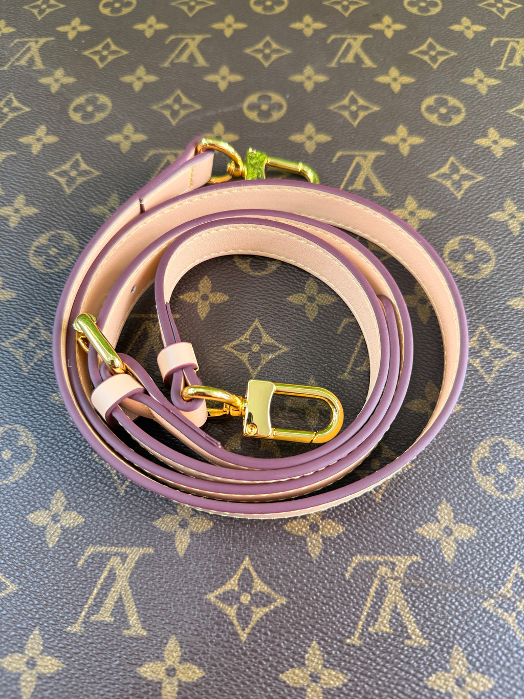 No-Brand Beige Vachetta Strap