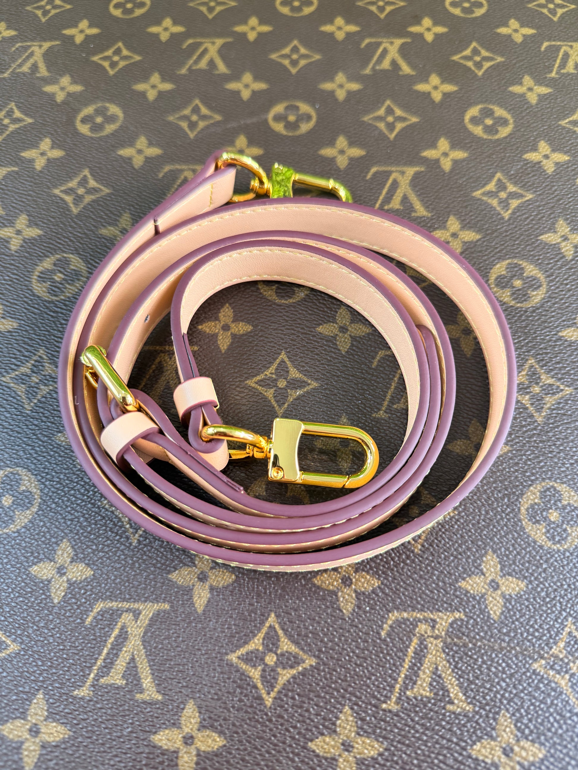No-Brand Beige Vachetta Strap