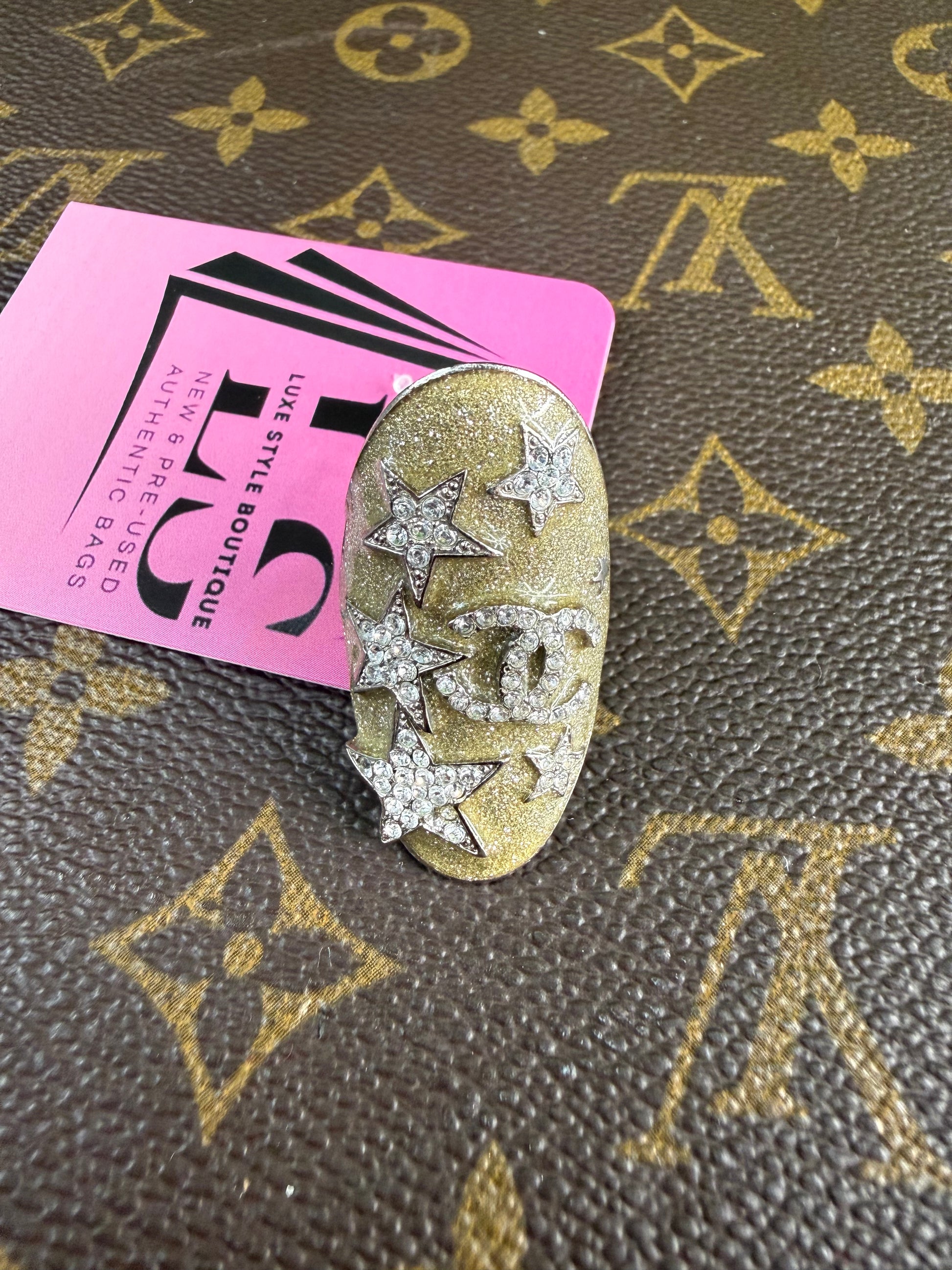 Chanel Ring Interlocking CC