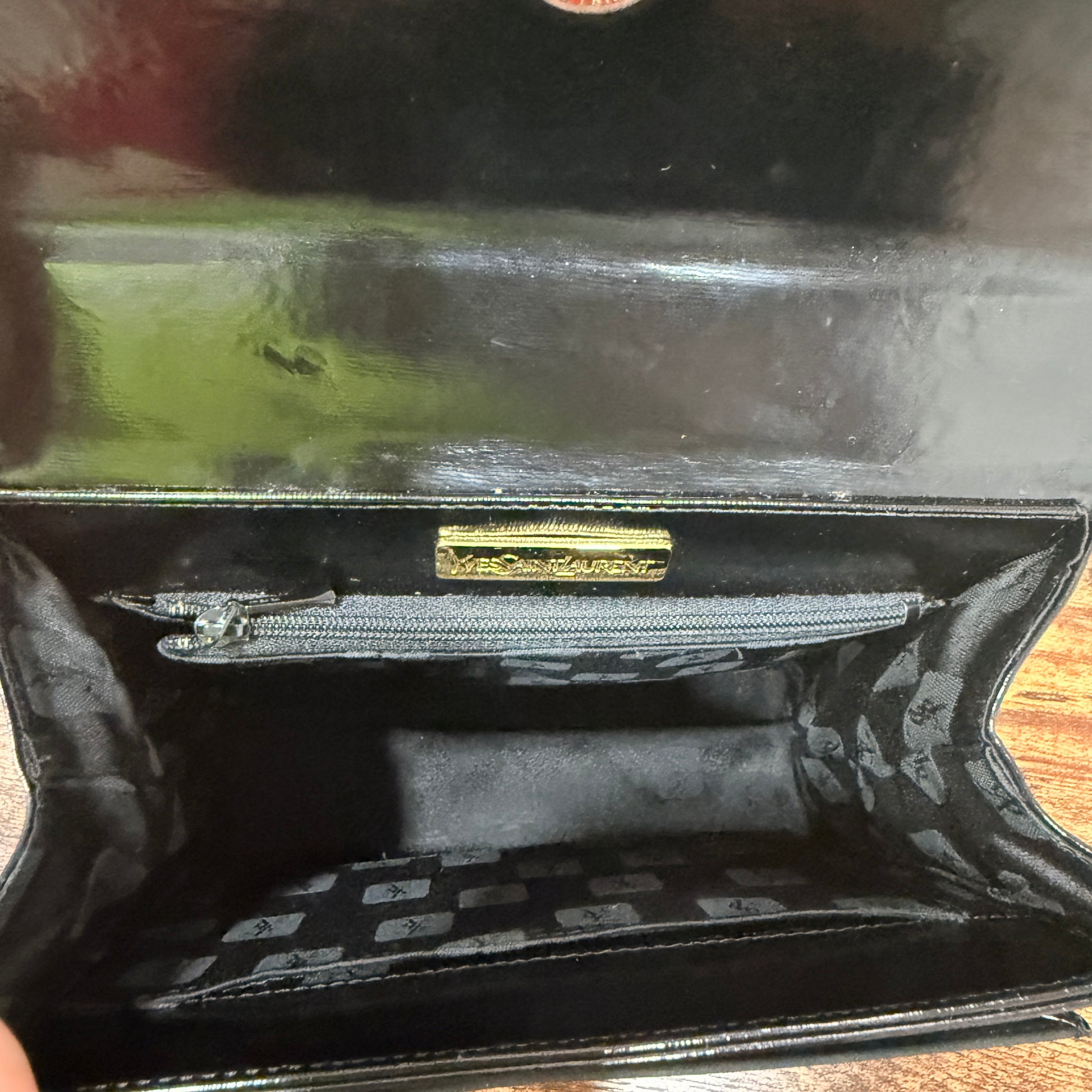 YSL Leather Top Handle Bag
