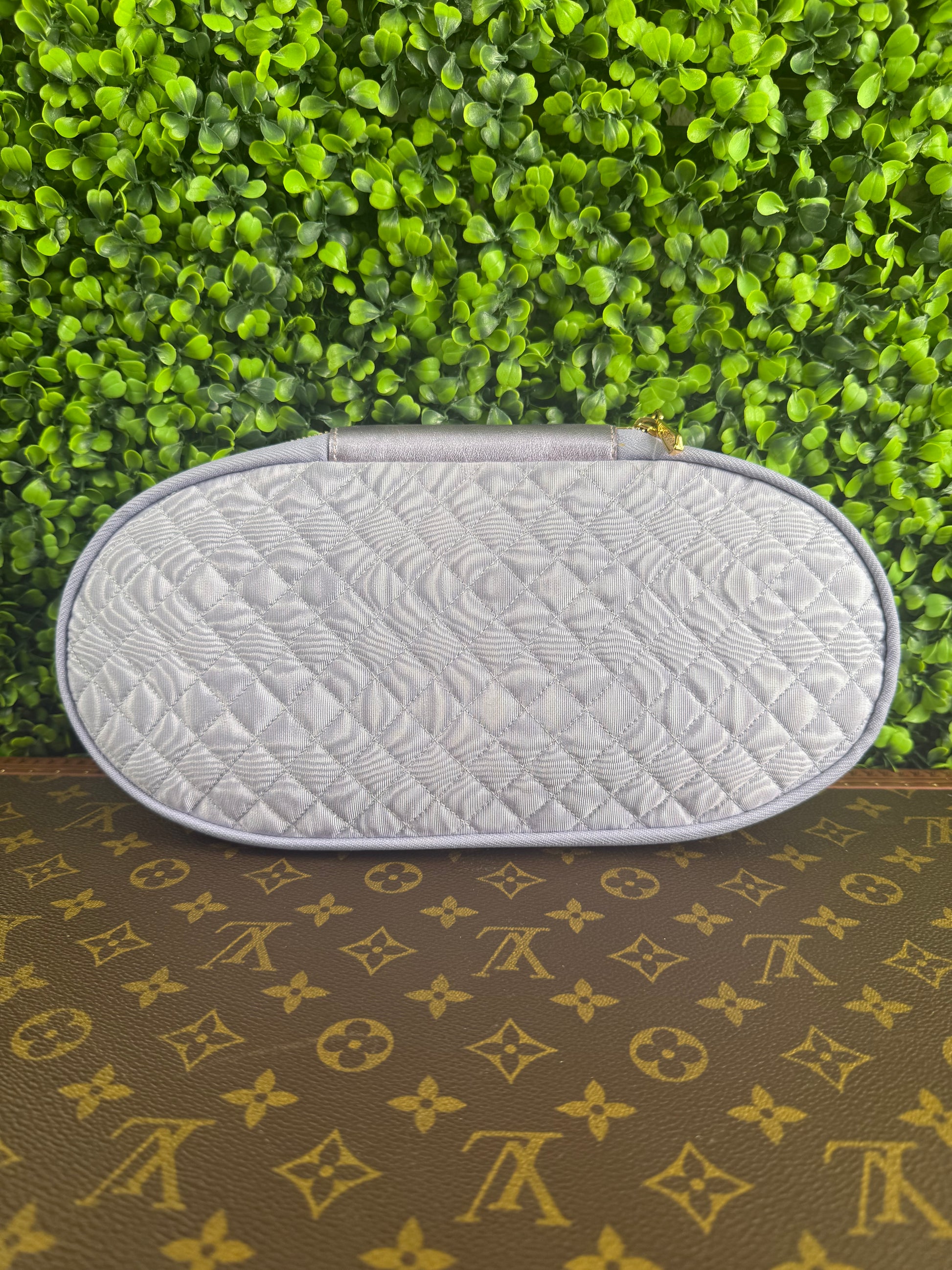 Gucci Lilac GG Quilted Flat Sandals