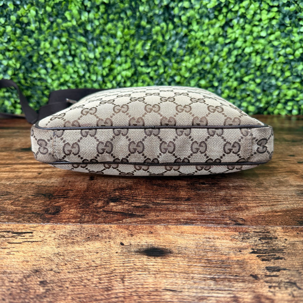 Gucci Canvas Crossbody Brown