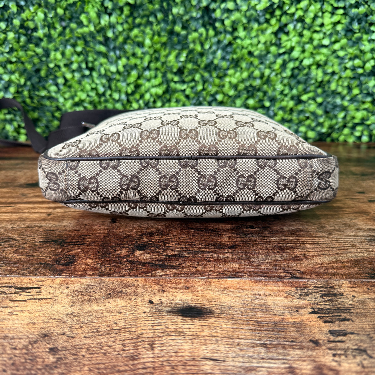 Gucci Canvas Crossbody Brown