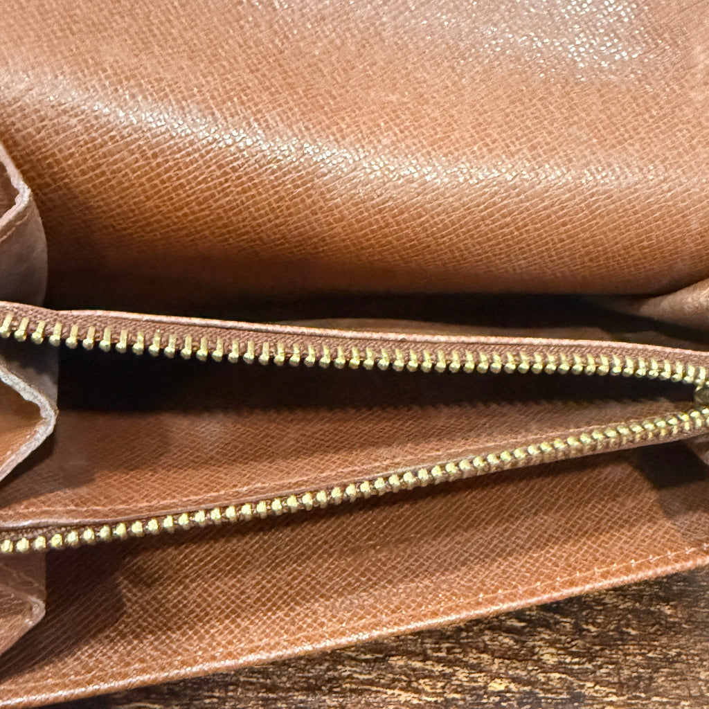 Louis Vuitton Porte Monnaie Wallet Monogram