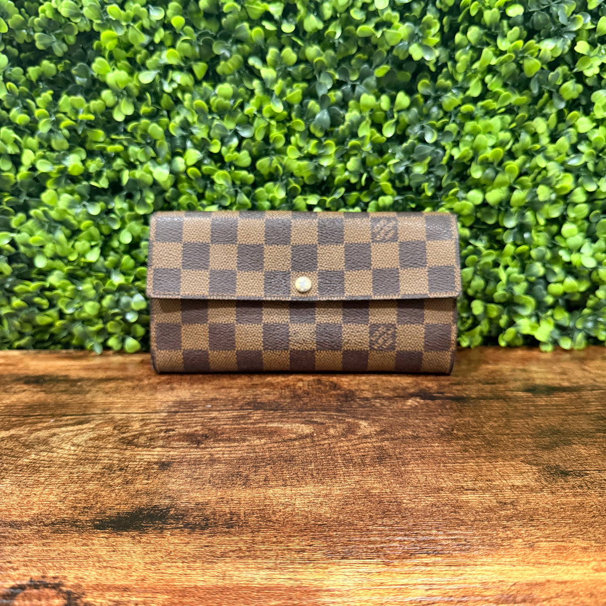 Louis Vuitton Sarah Wallet Damier Ebene