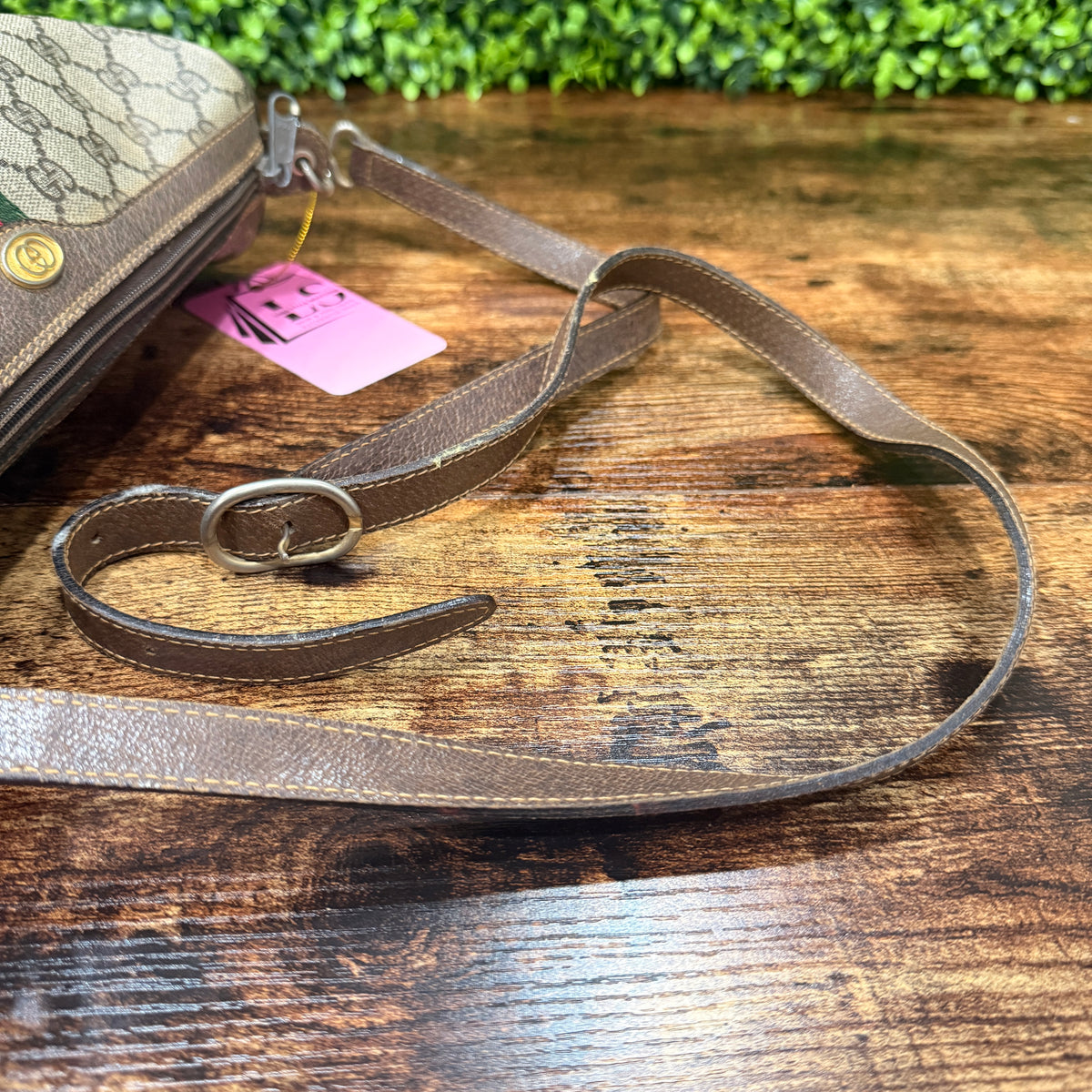 Gucci Vintage GG Supreme Sherry Line