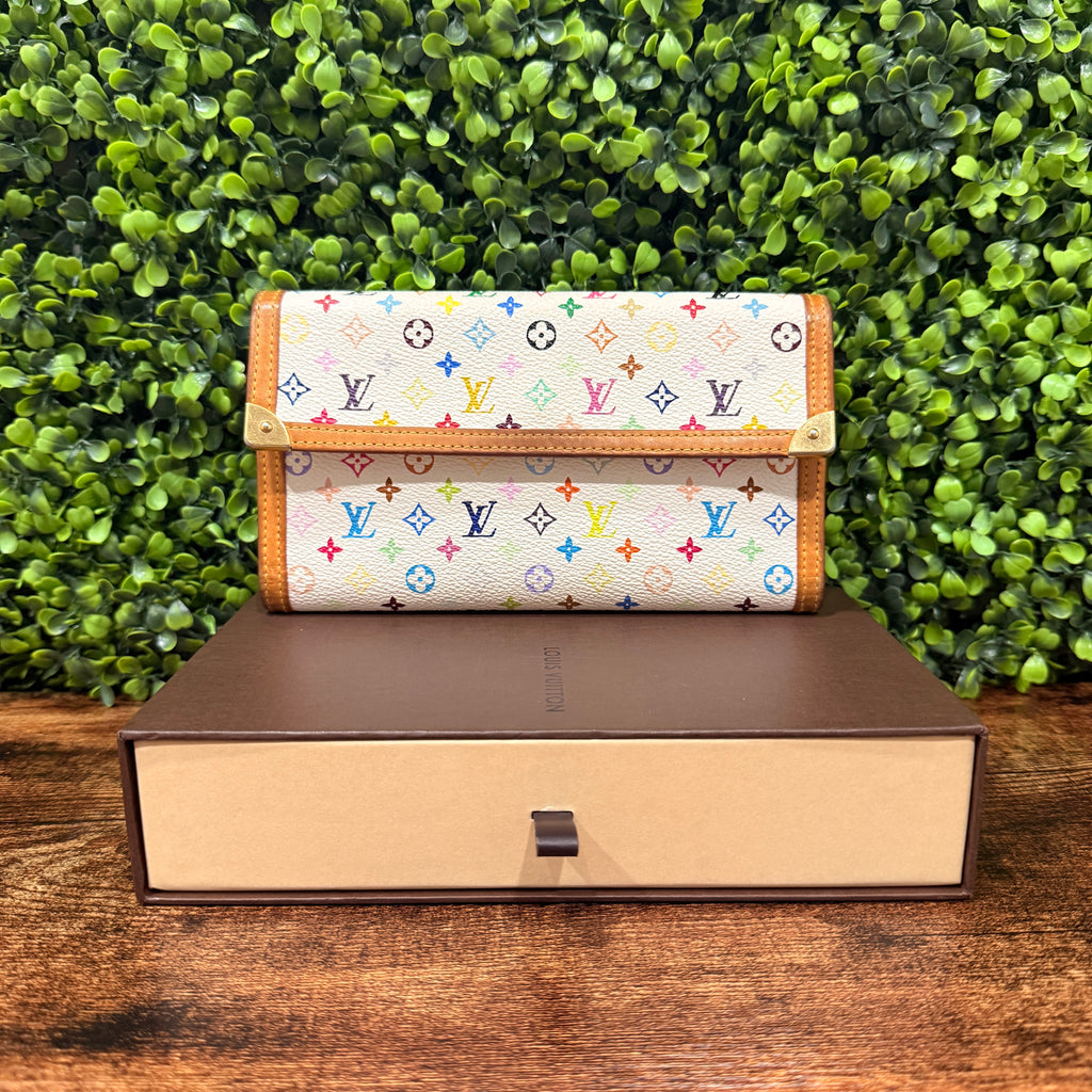 Louis Vuitton Monogram Multicolor Porte Tresor Wallet