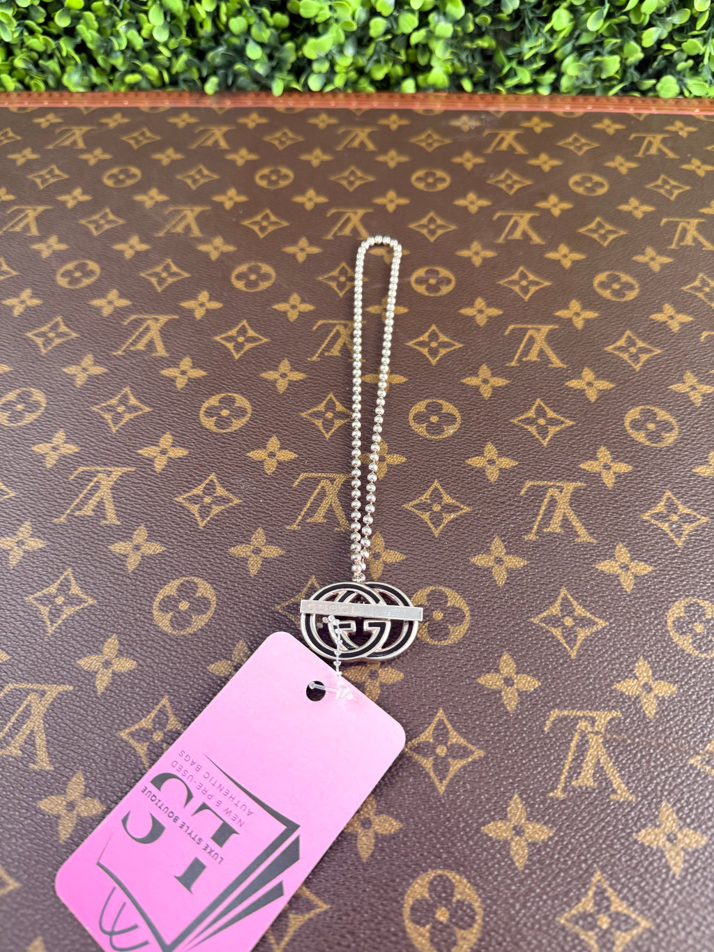 Gucci Interlocking G Silver Necklace