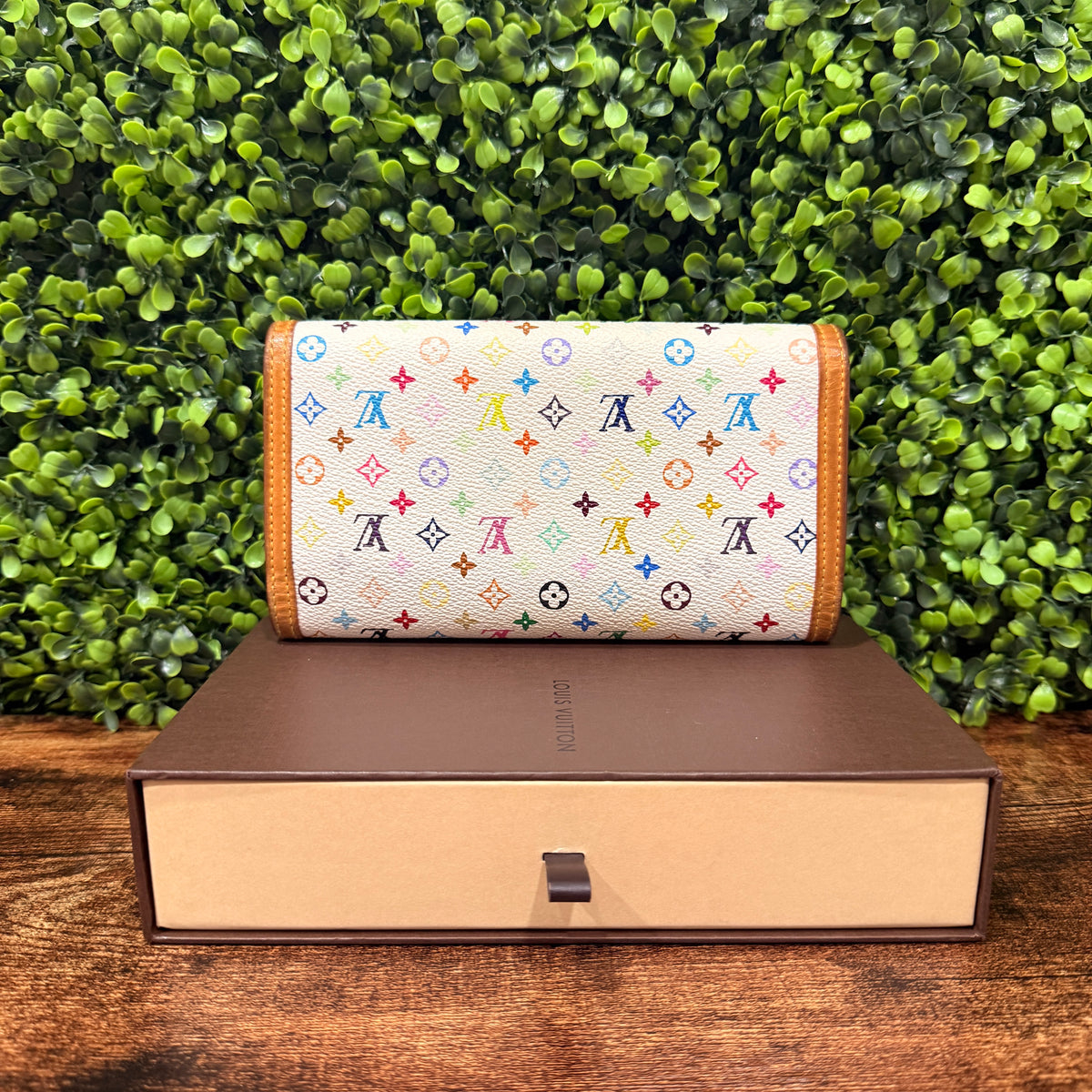 Louis Vuitton Monogram Multicolor Porte Tresor Wallet