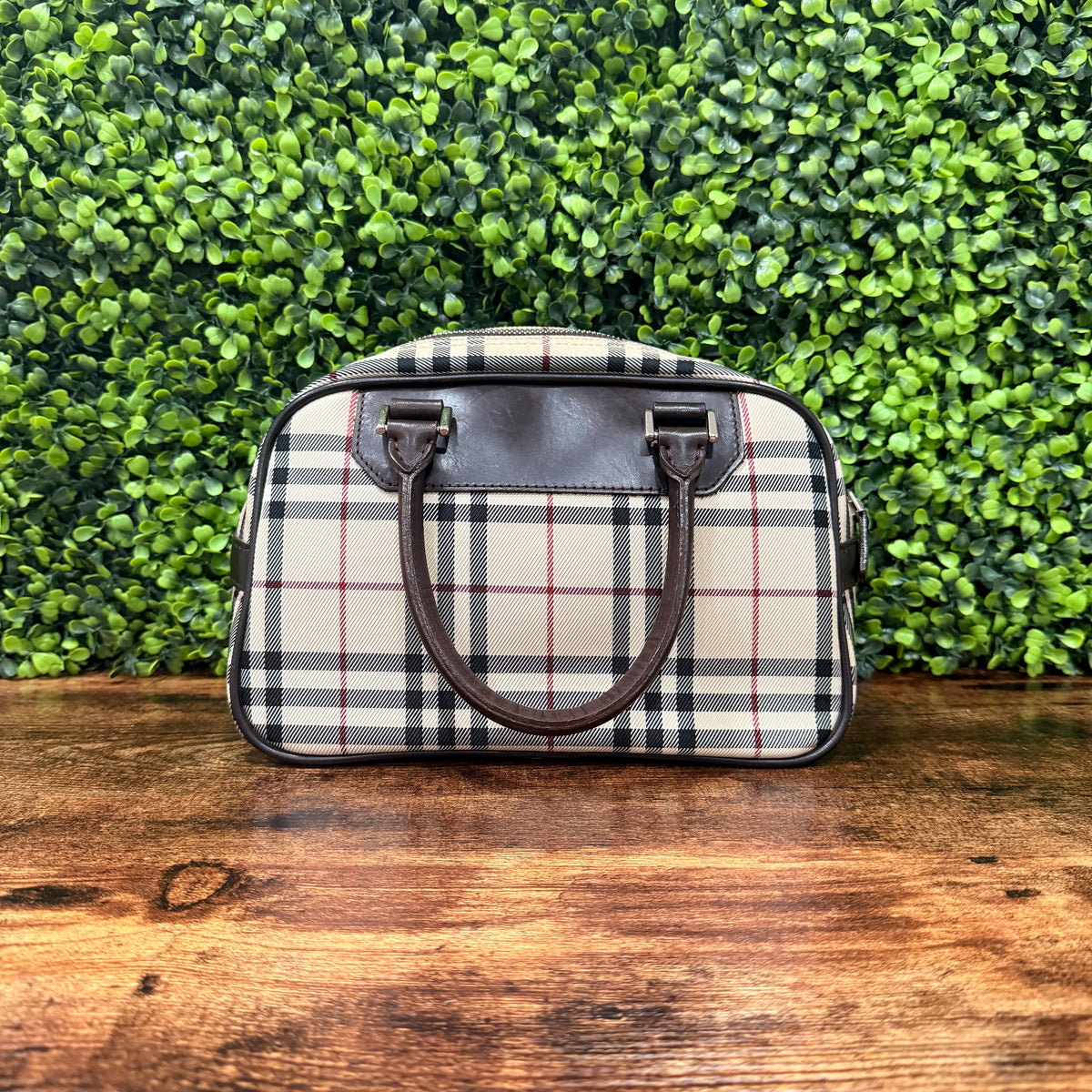 Burberry Mini Bag Brown / Canva