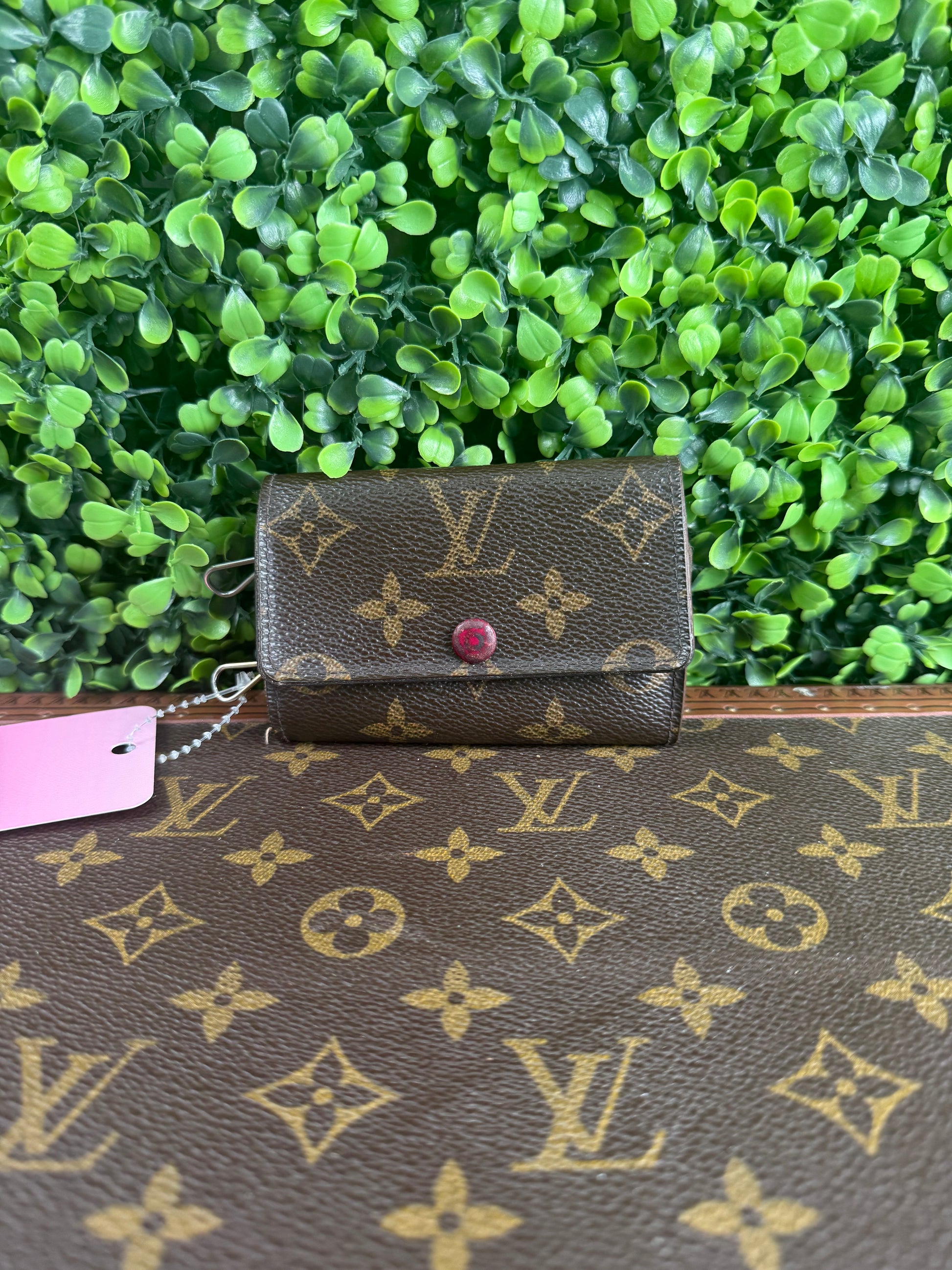Louis Vuitton Monogram 6 Keyholder Cognac-Colored Interior