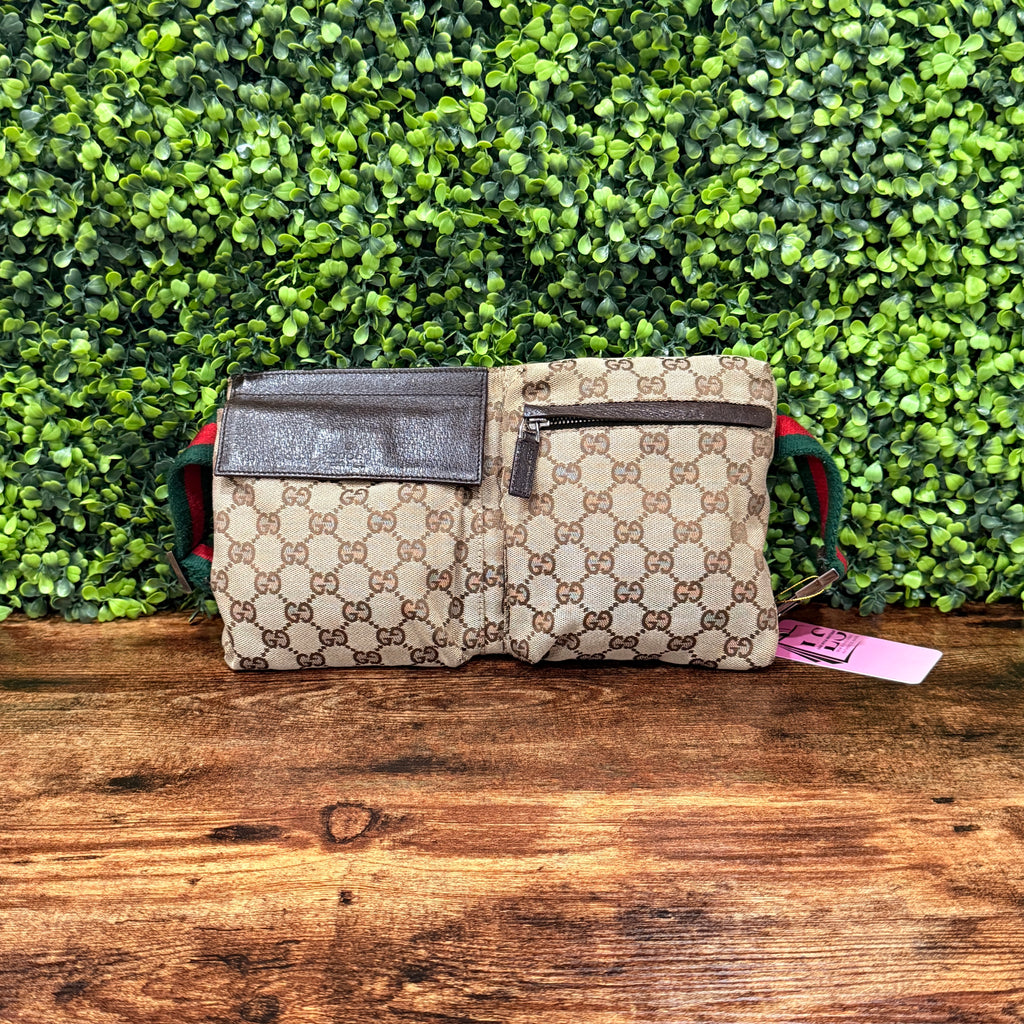 Gucci Fanny Pack Canvas GG