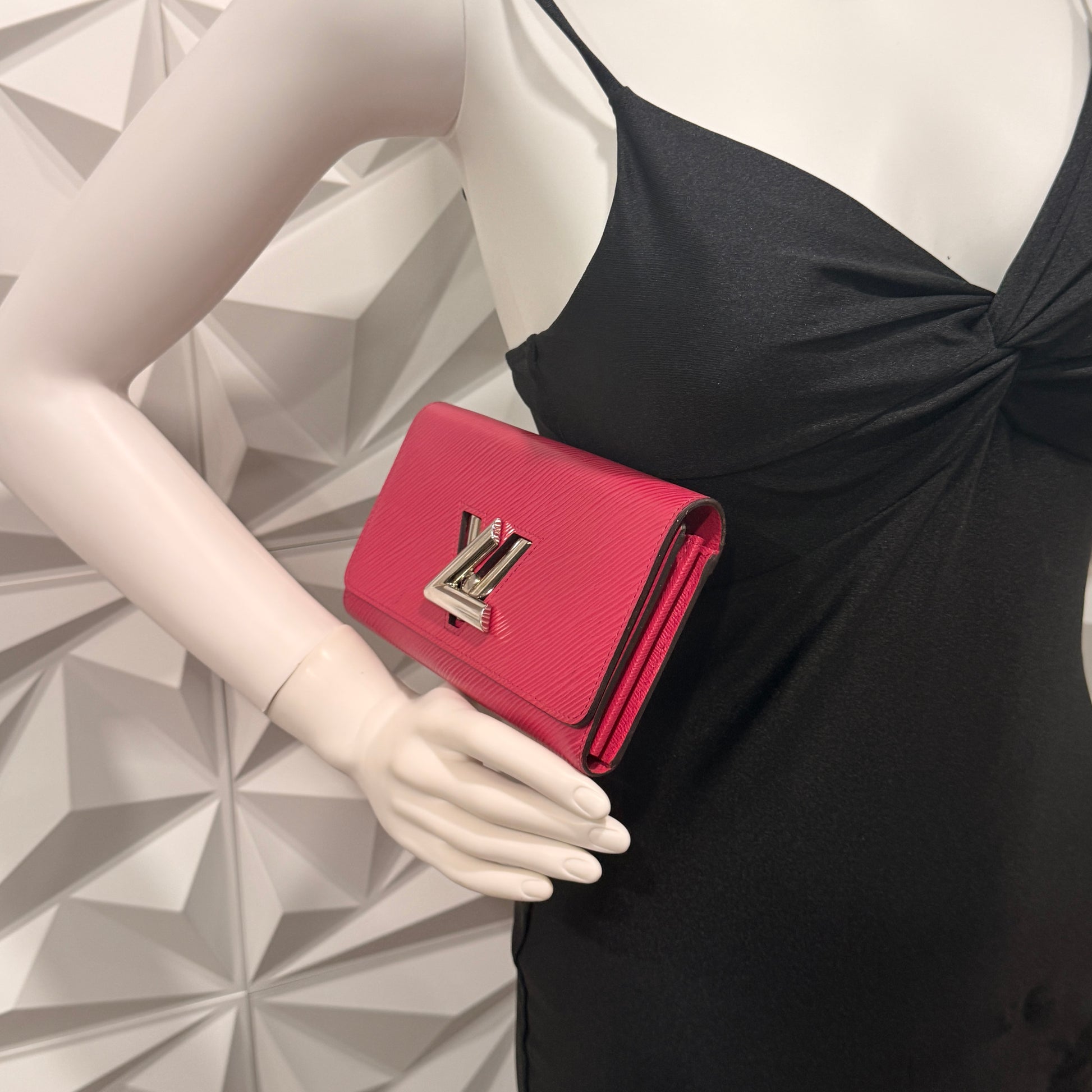 Louis Vuitton Hot Pink Twist Wallet