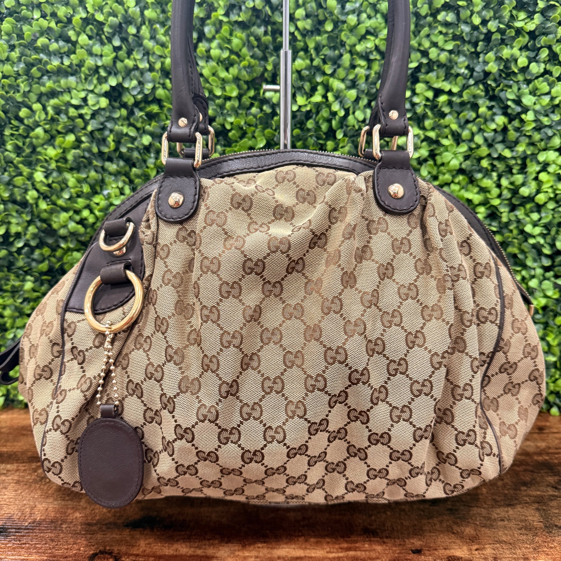 Gucci GG Canvas Sukey Brown