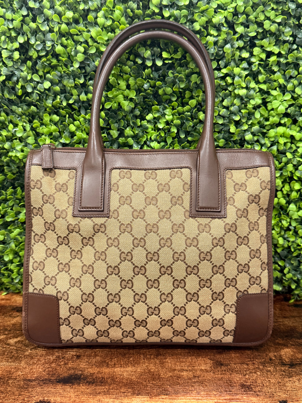 Gucci Brown GG Tote Bag