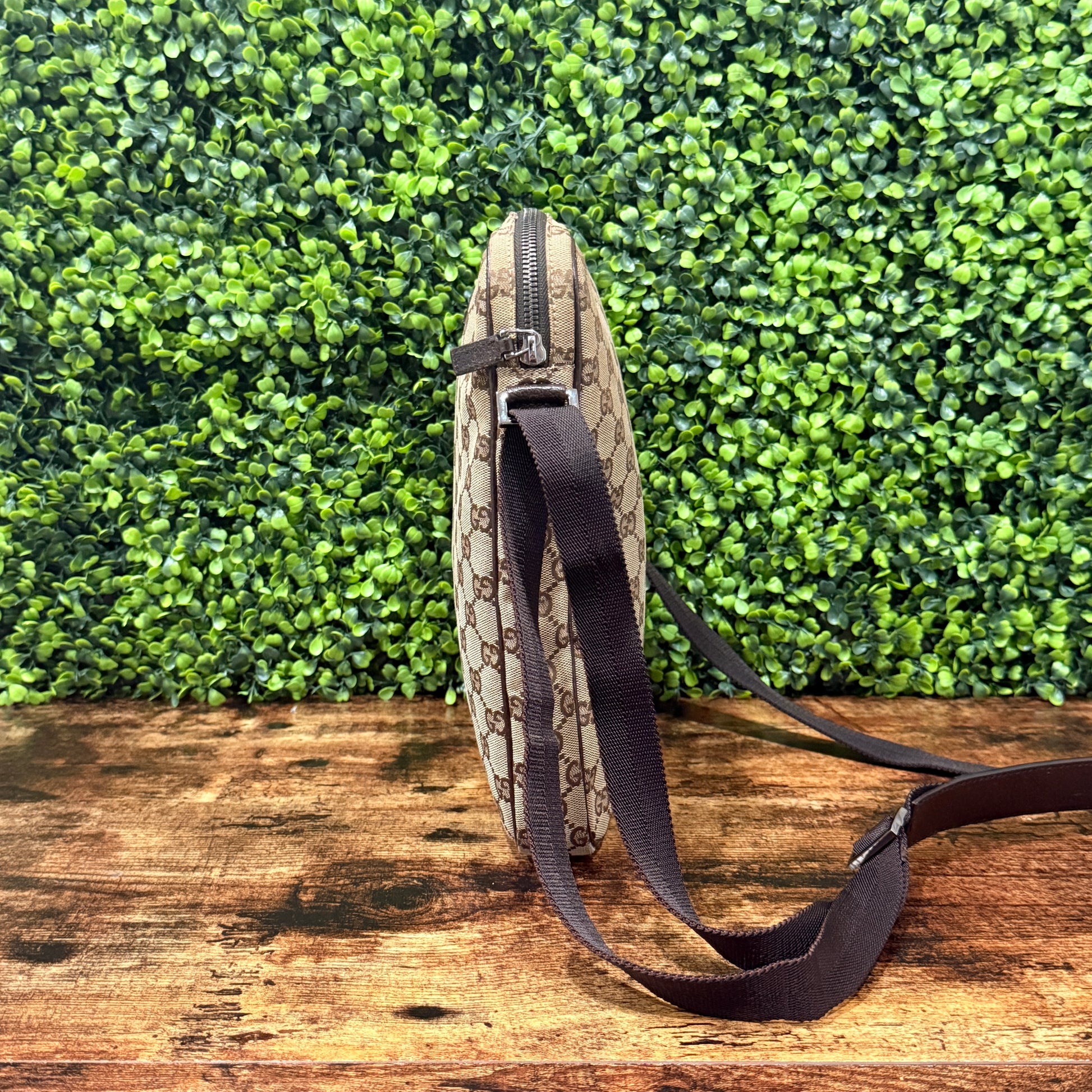 Gucci Vintage GG Canvas Crossbody