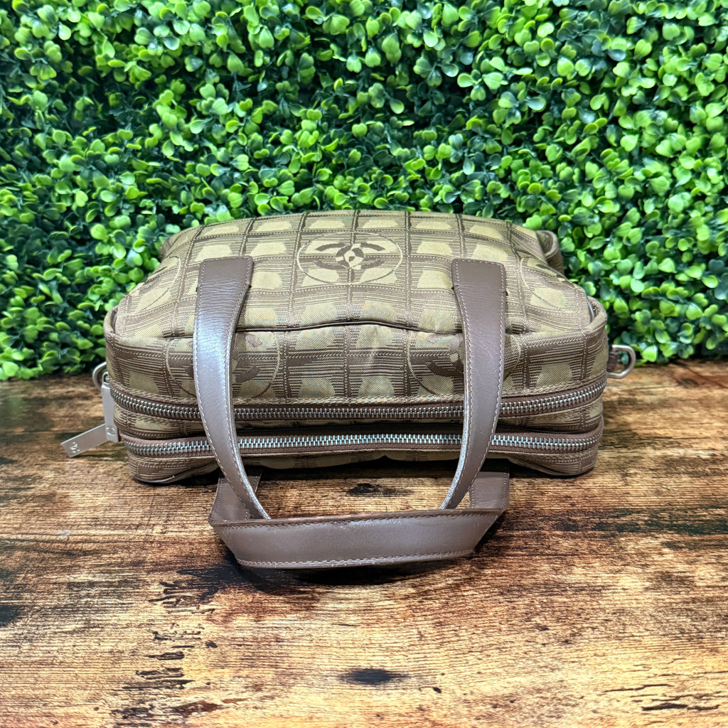 Chanel Choco Bar Travel Line Tote