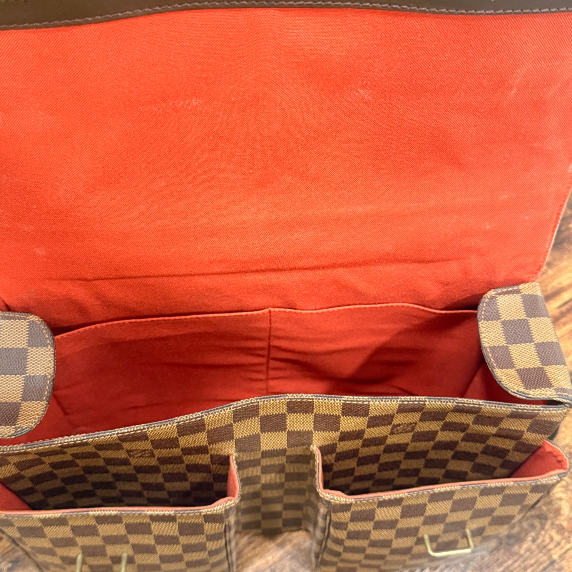 Louis Vuitton Damier Ebene Broadway Messenger Bag