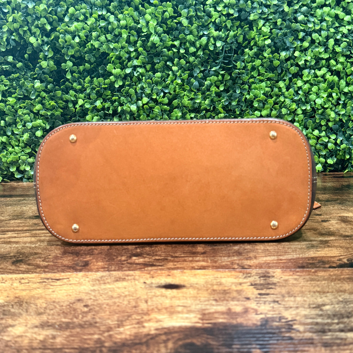 Celine Macadam Handbag Brown