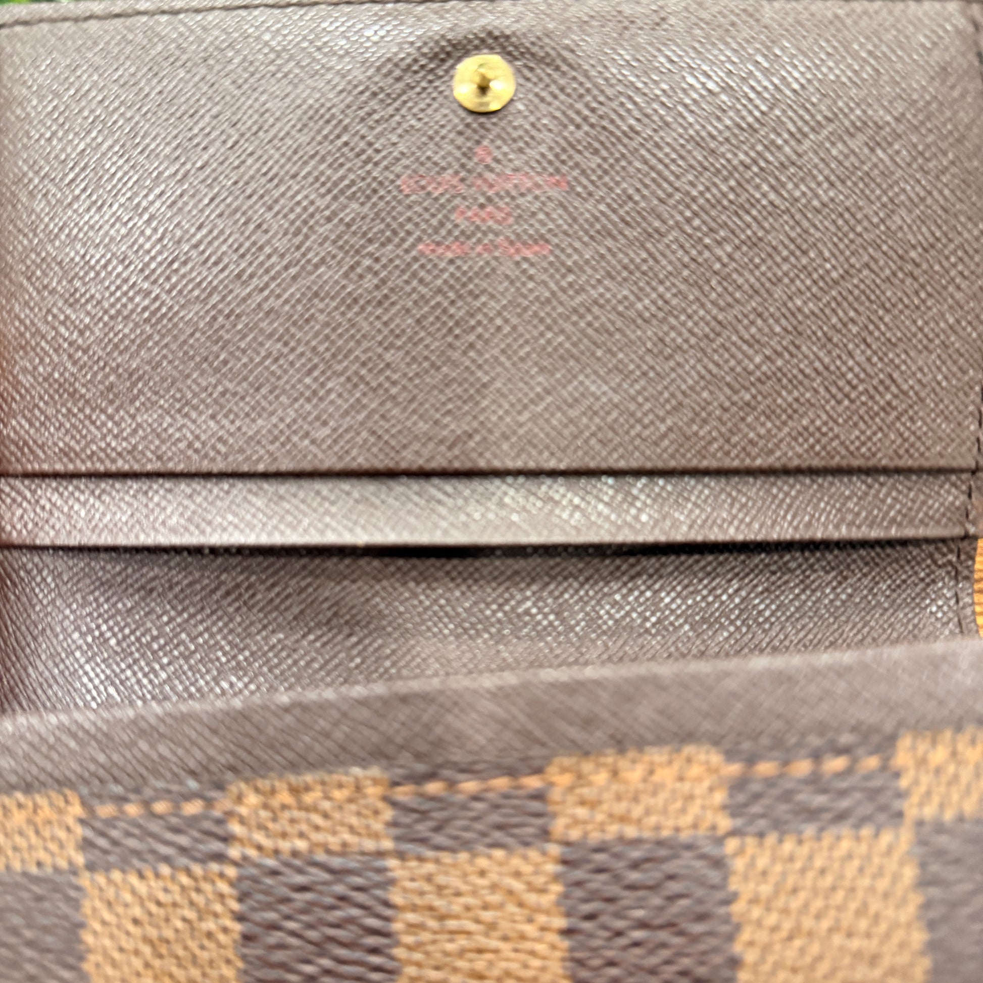 Louis Vuitton Damier Ebene Porte Tresor Wallet