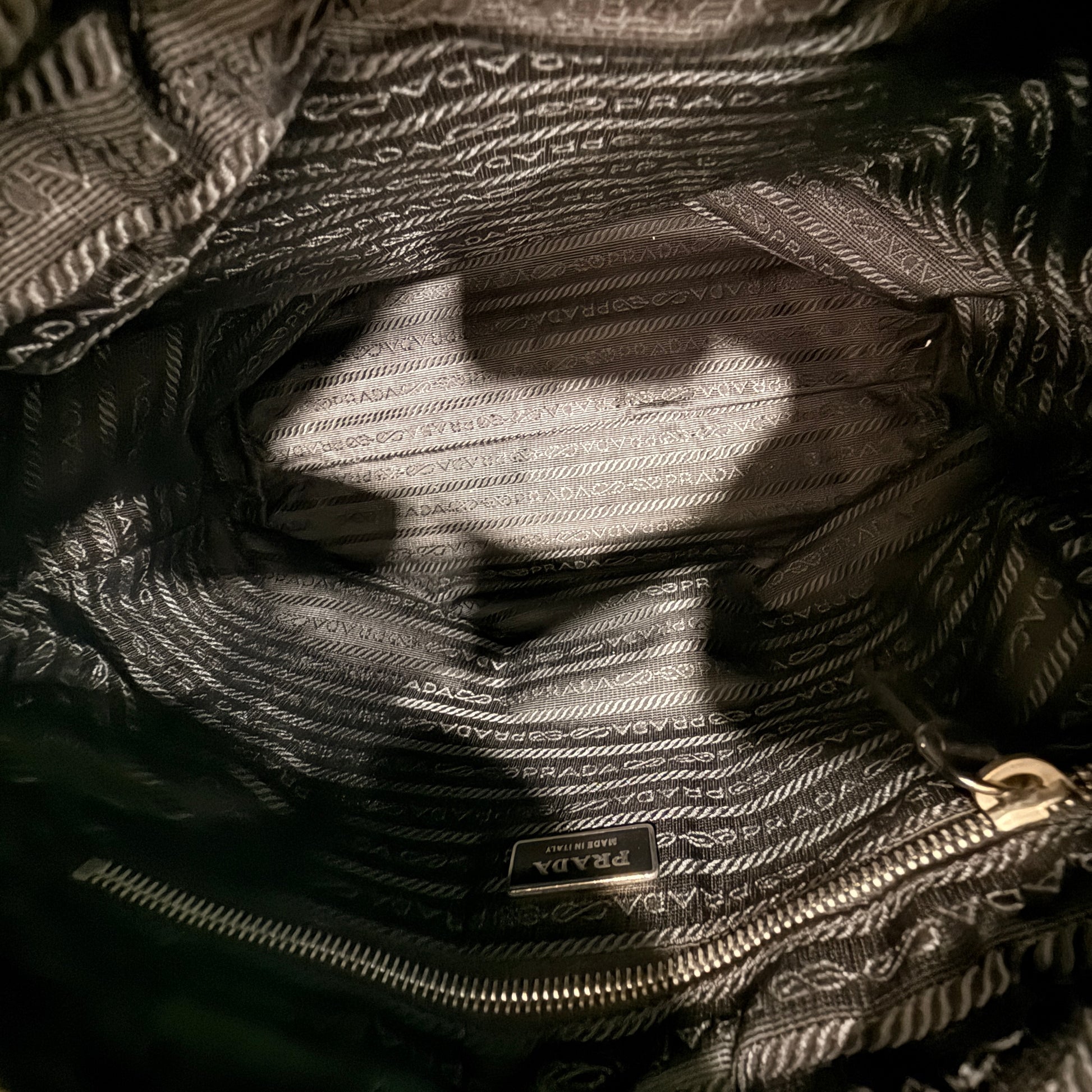Prada Tessuto Nylon Logo Bag